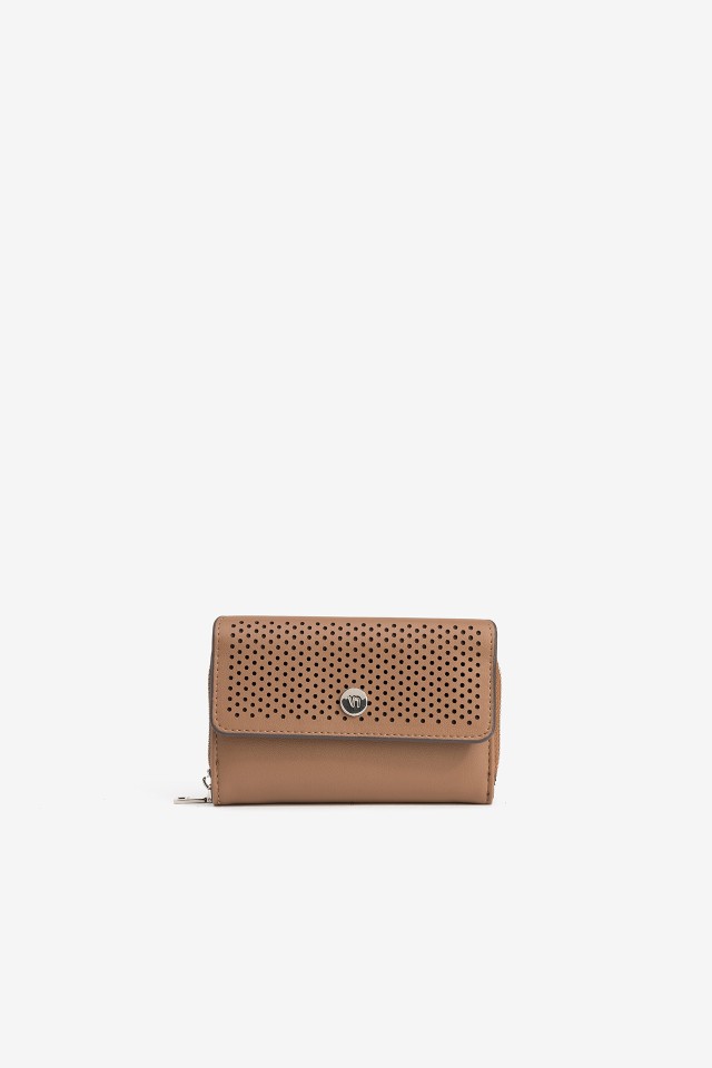 Porta moedas castanho minimal