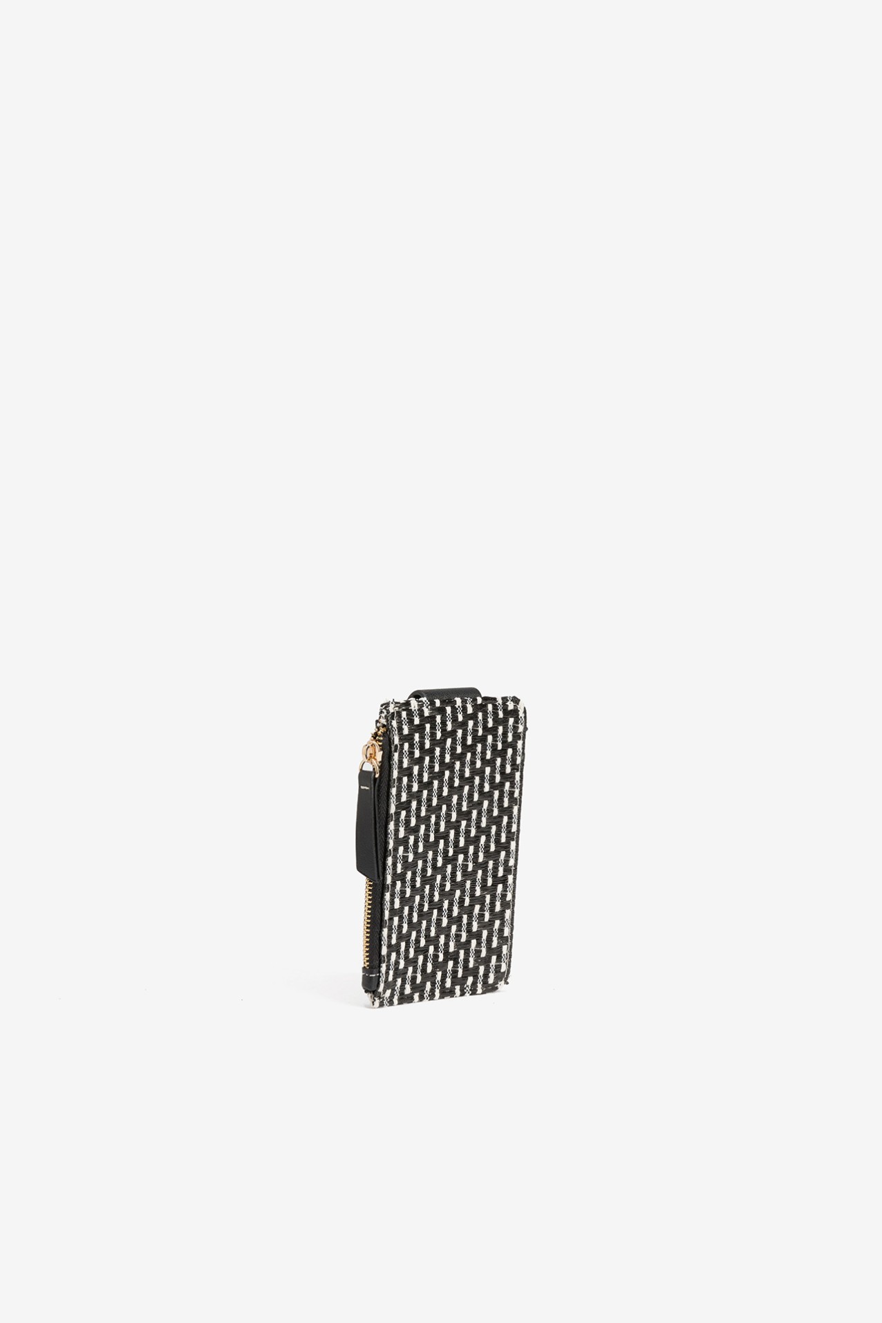 Beige Medium Zip Wallet