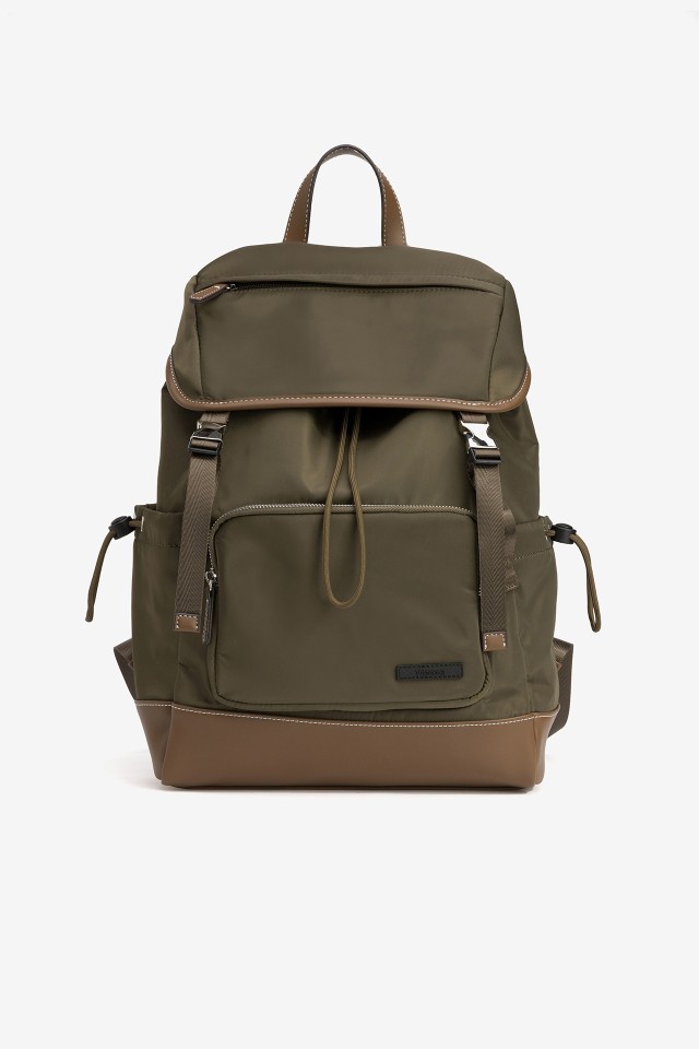 Green Casual Backpack