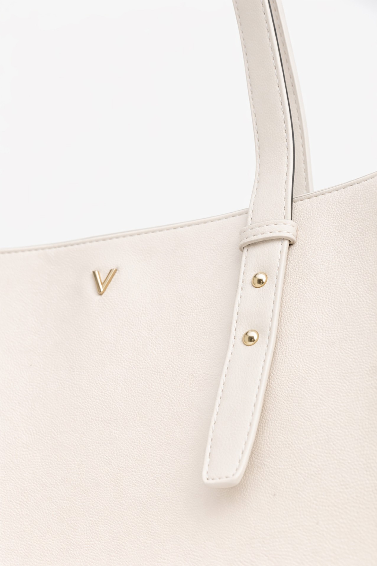Minimalist beige tote bag