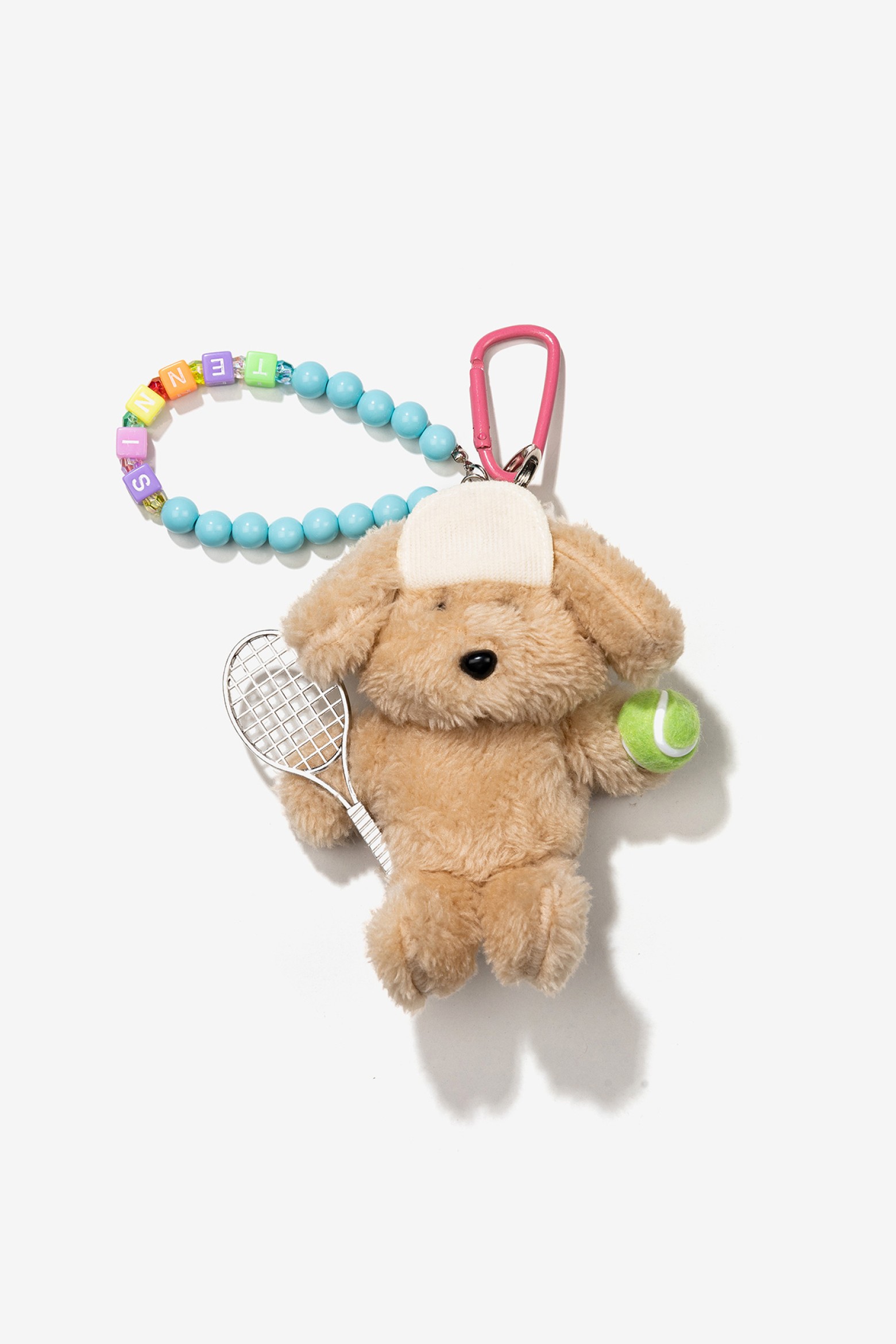 Beige Tennis Dog Coin Purse