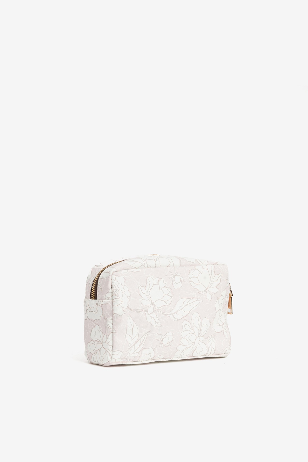 Bolsa para cosm�ticos com flores