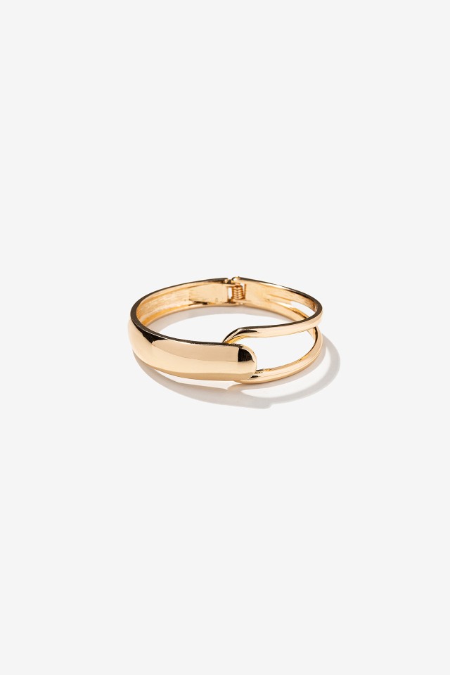 Gold Modern Bangle