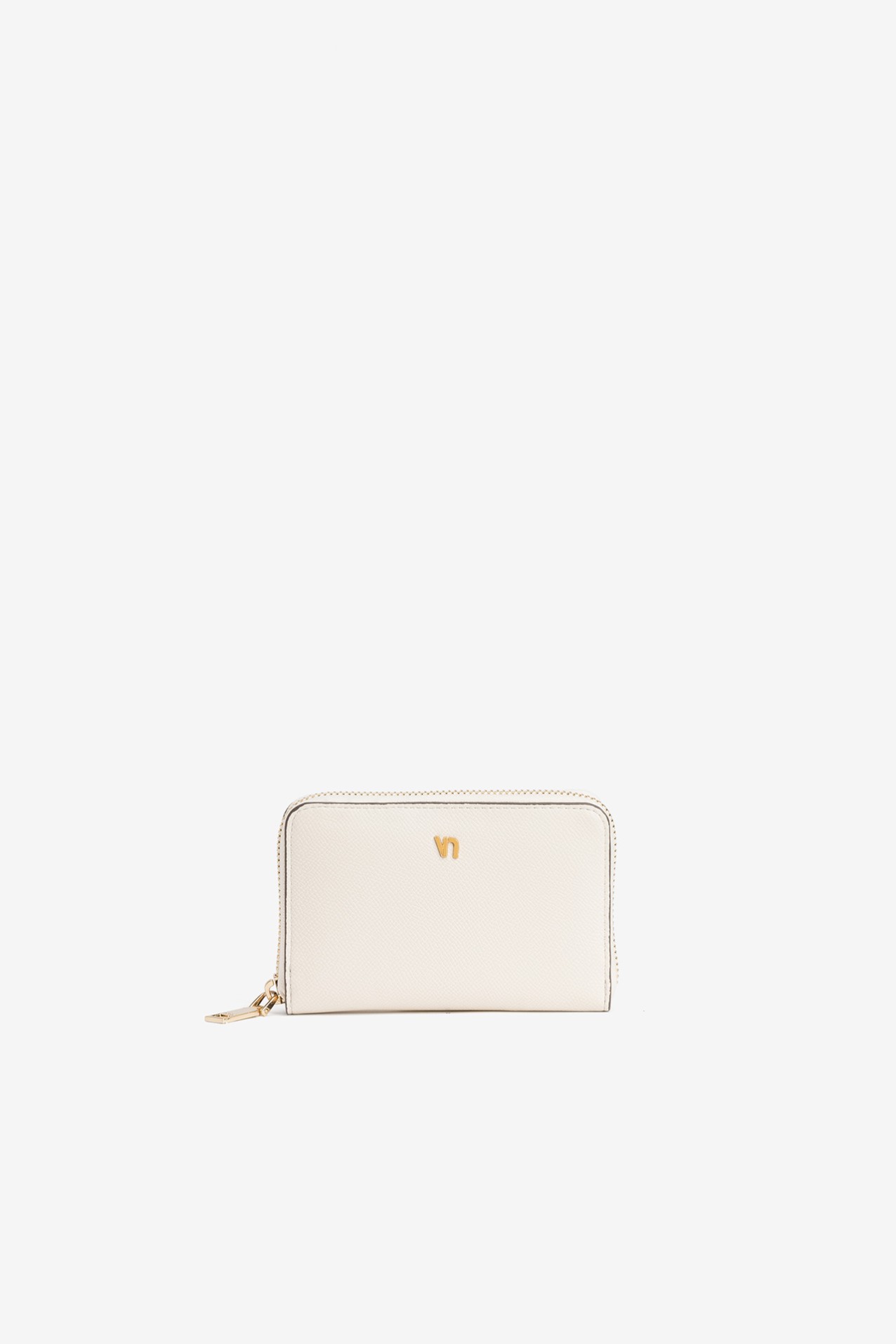 Porta monedas beige elegante