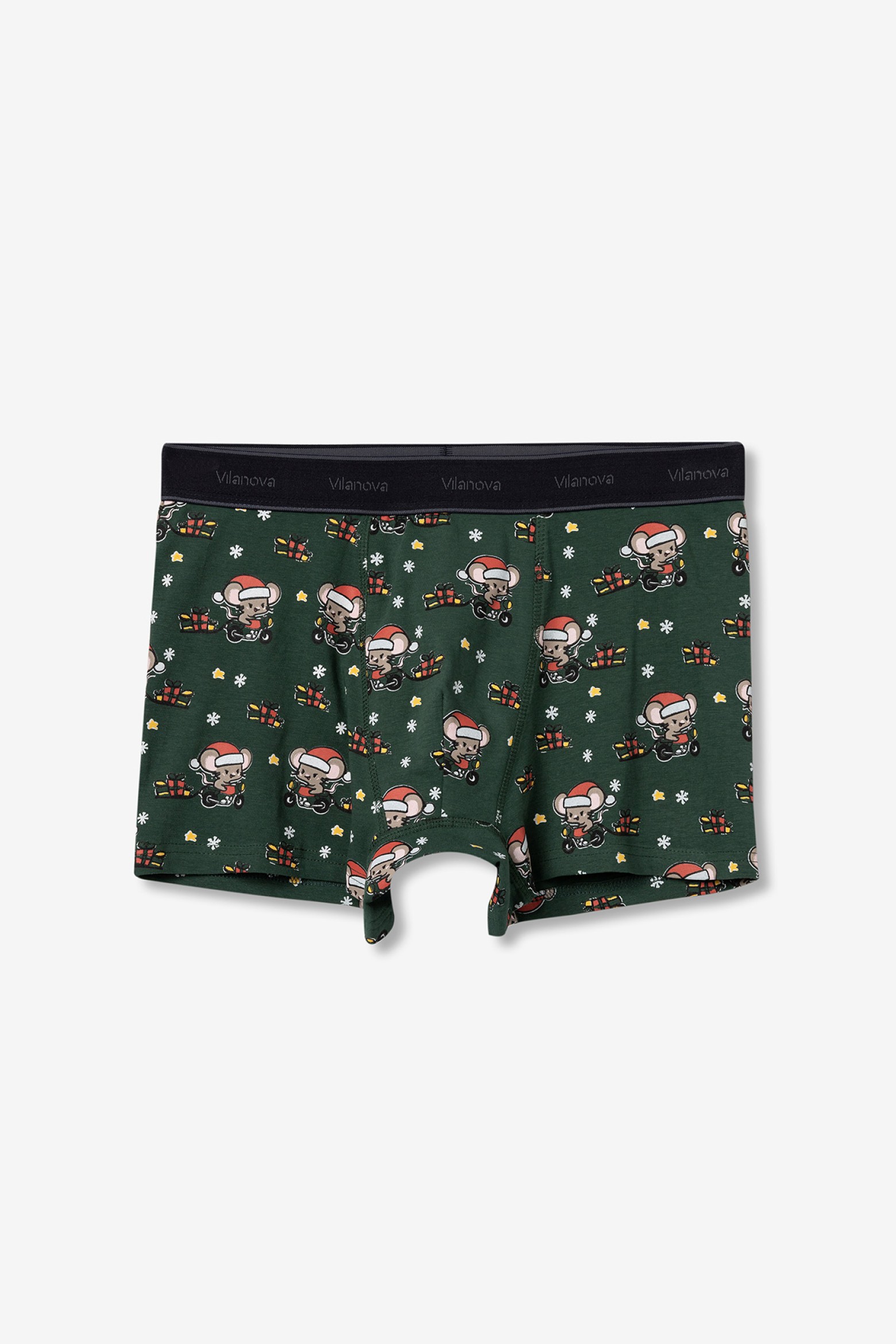 Green Festive Boxers