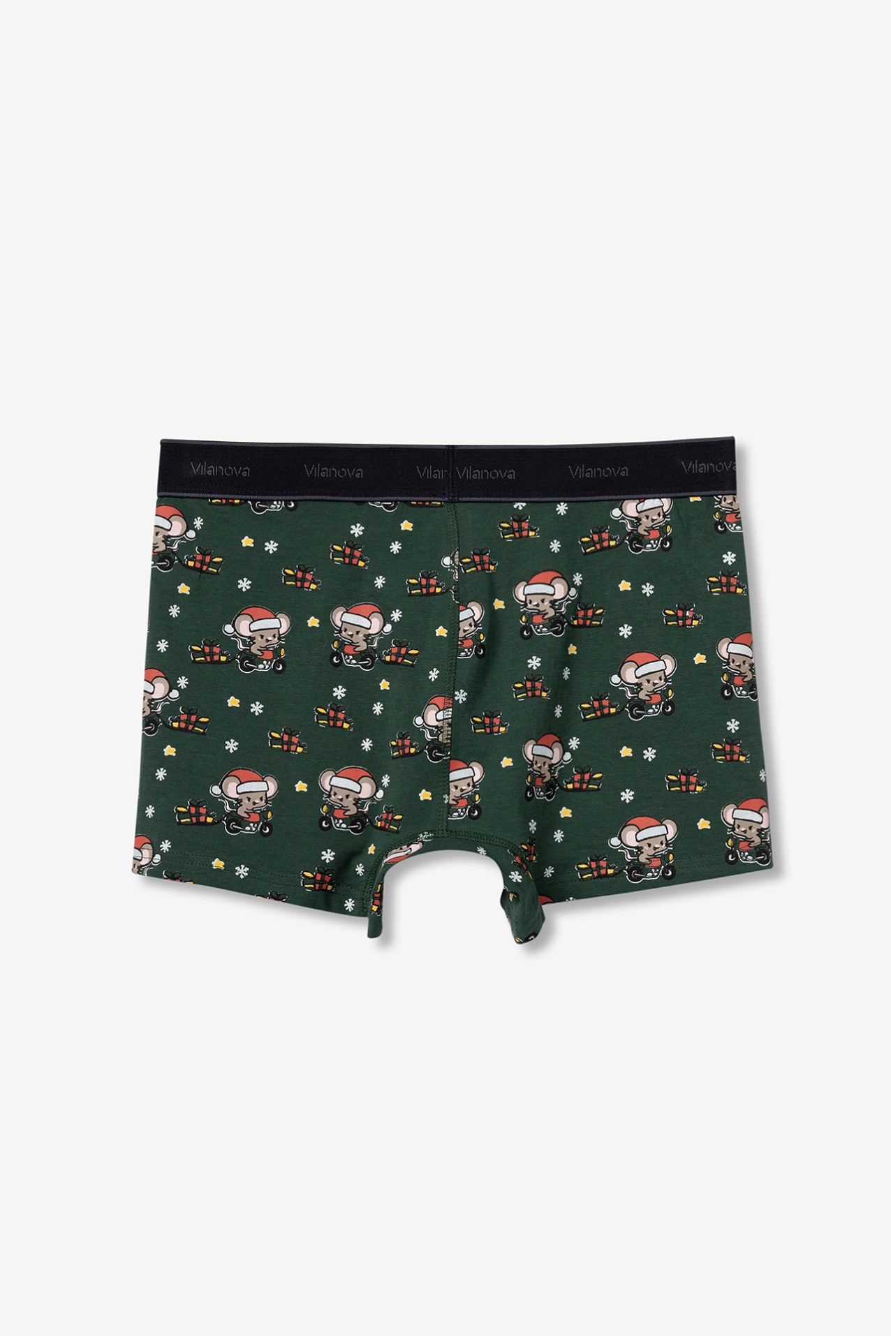 Green Festive Boxers