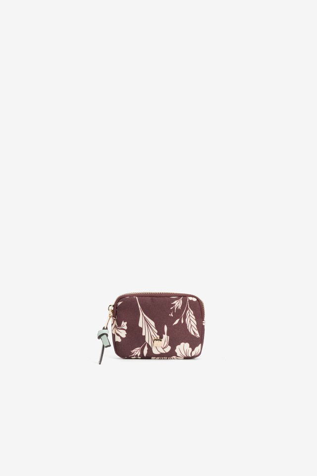 Porta moedas padr�o floral