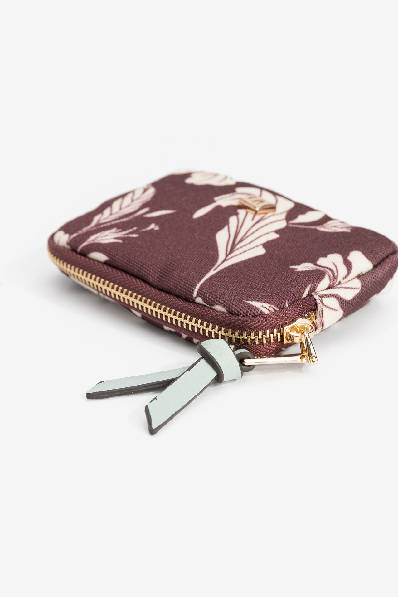Porta moedas padr�o floral