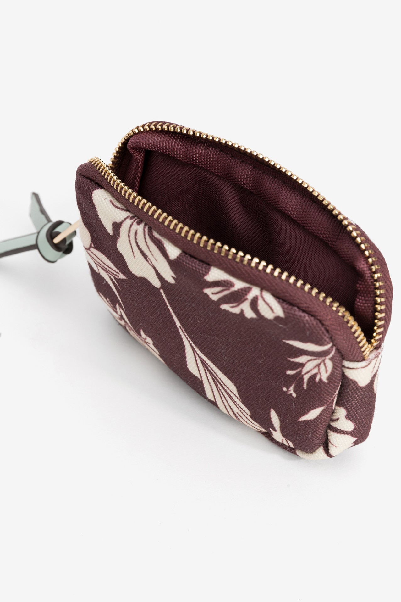 Porta moedas padr�o floral