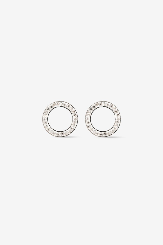 Circular Stainless Steel Earrings