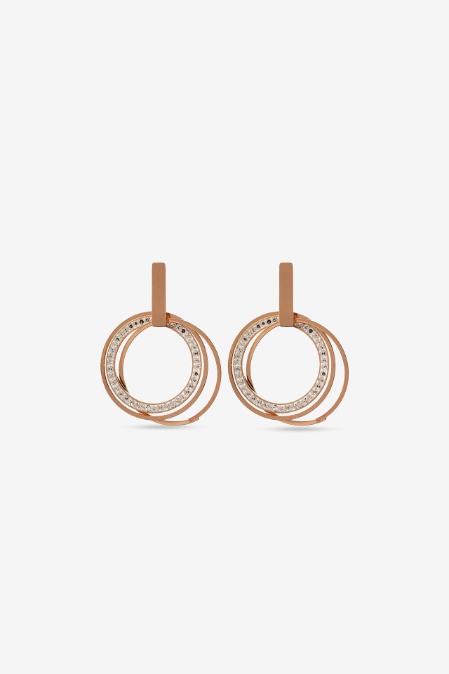 Brincos A�o Inoxid�vel com Aros