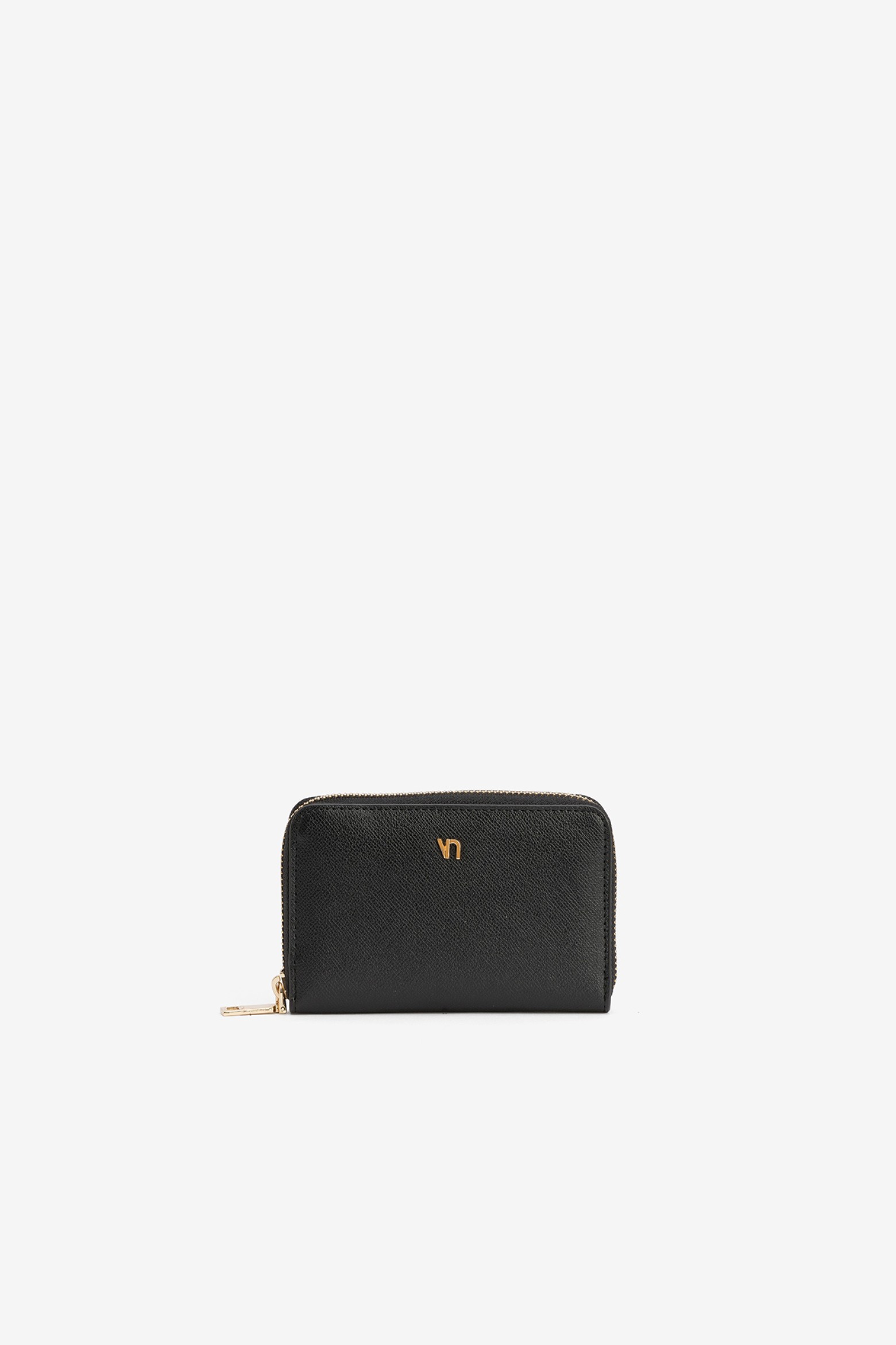 Black Zip Coin Purse