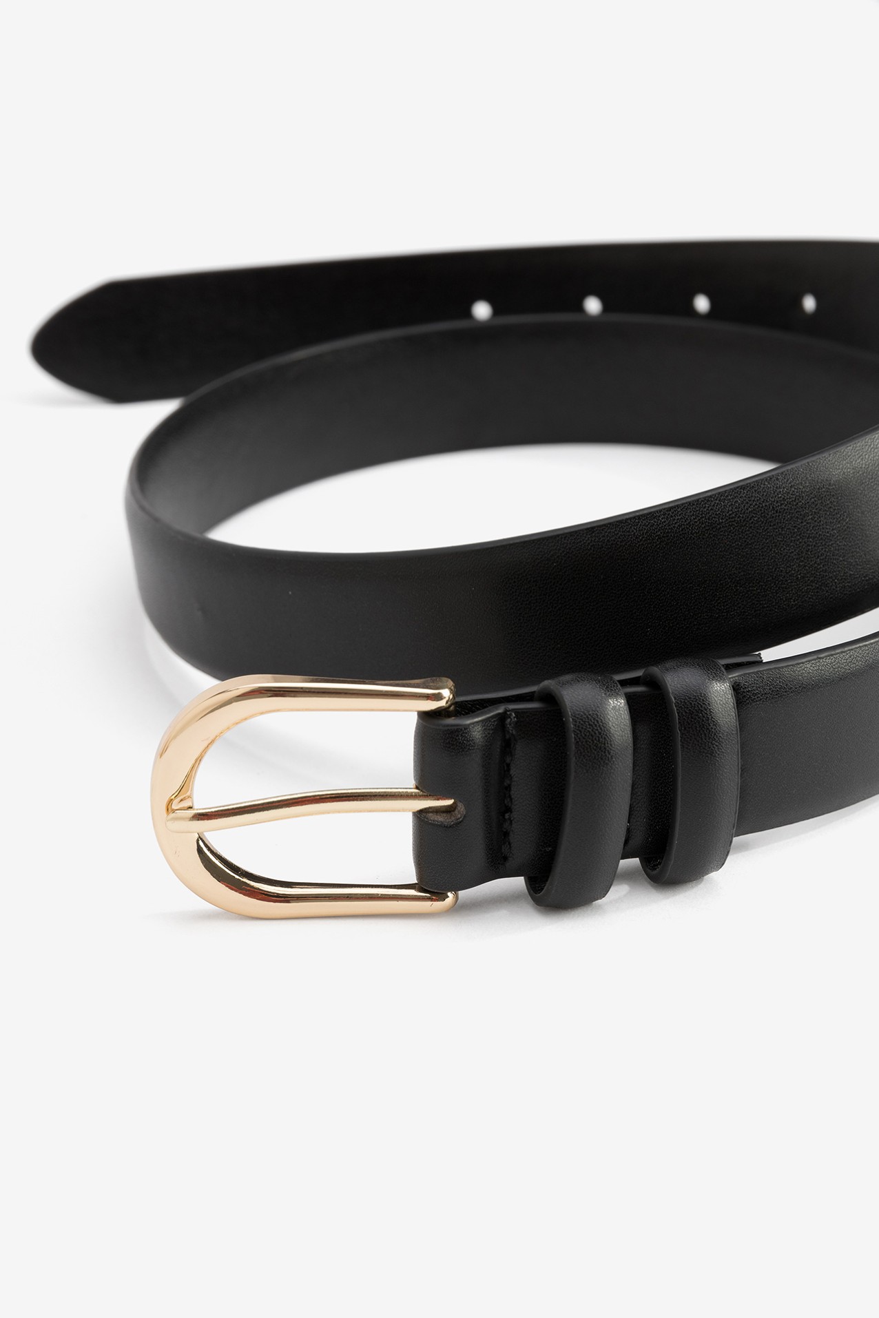 Black Belt Gold Buckle