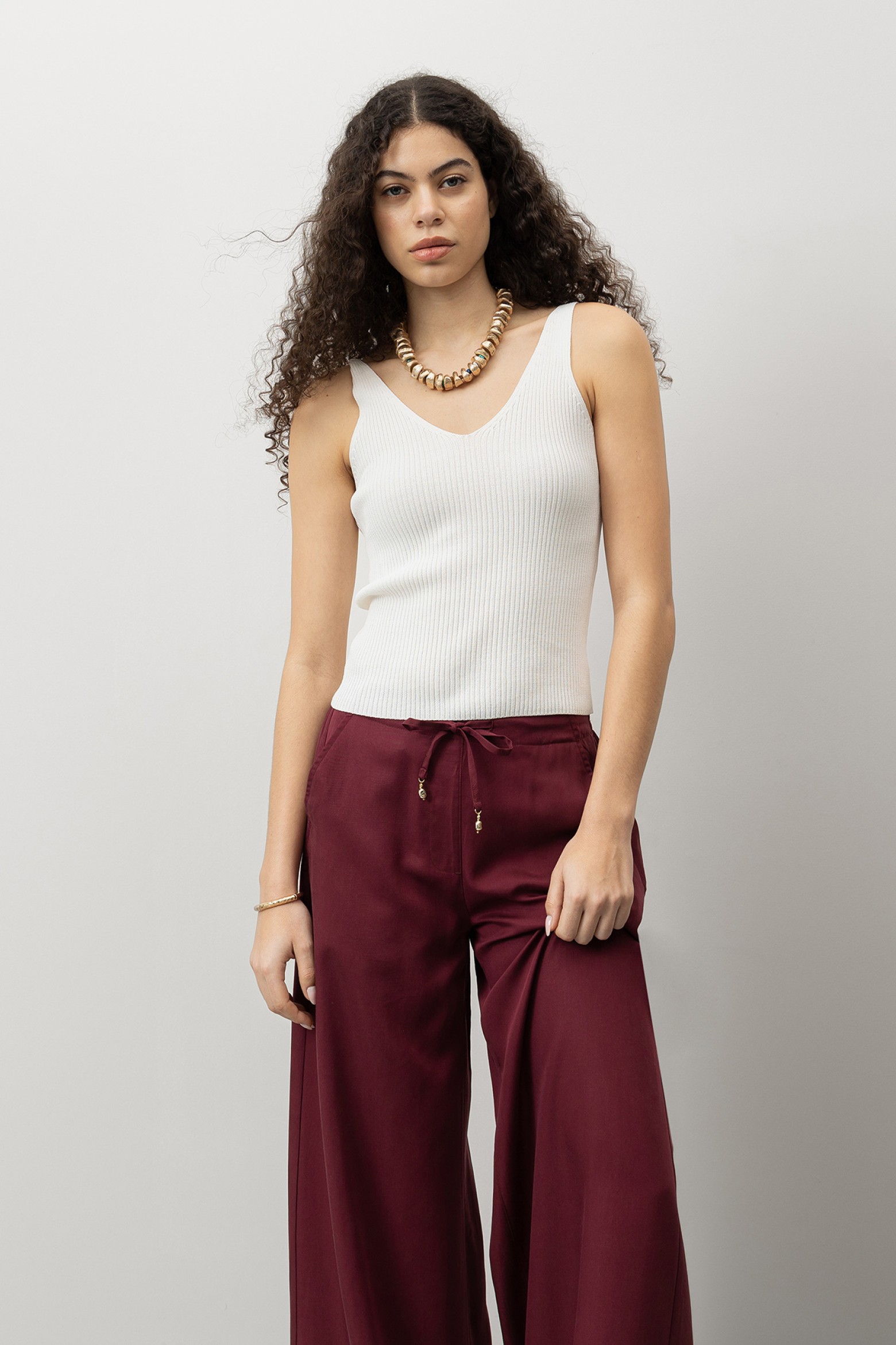 Super Slim Ribbed Top