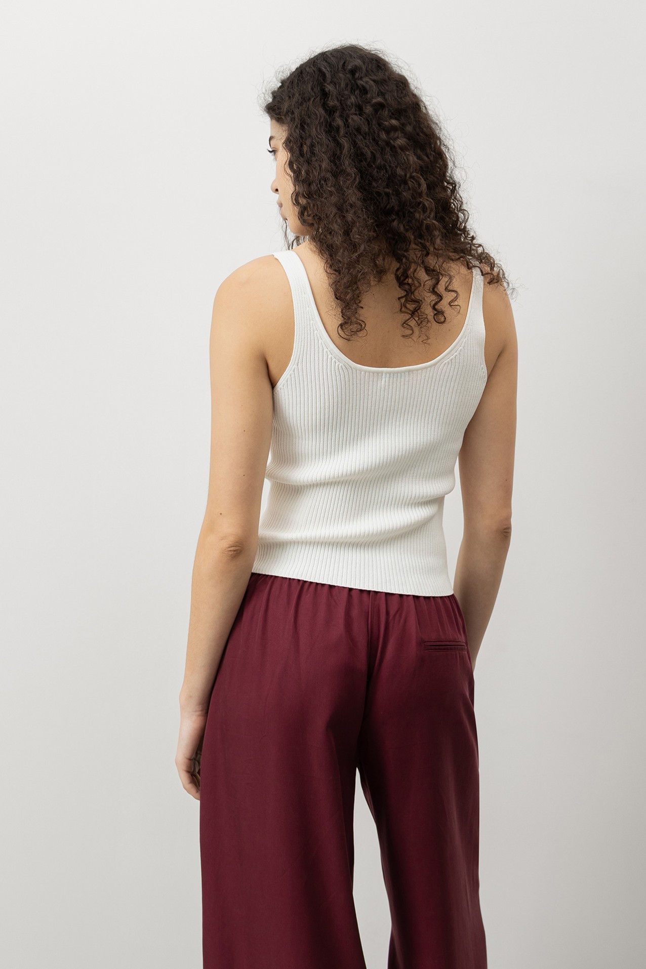 Super Slim Ribbed Top