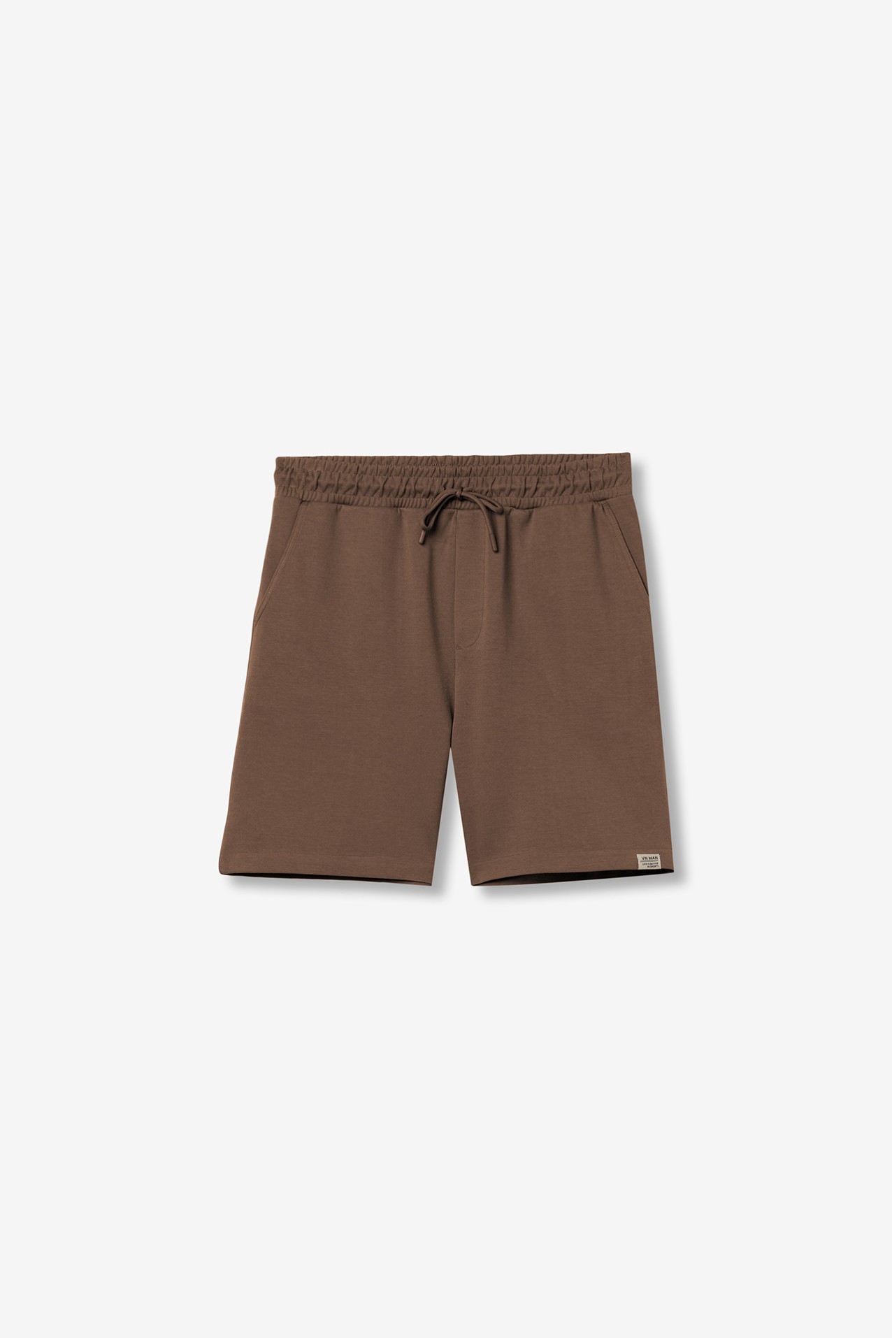 Taupe Jogger Shorts