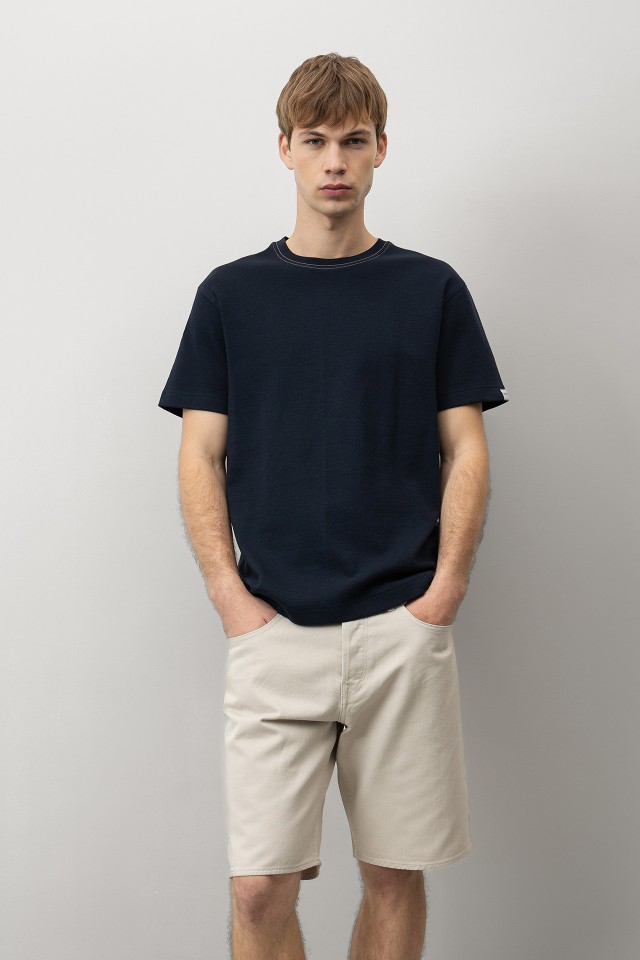 Dark Blue Regular T-shirt