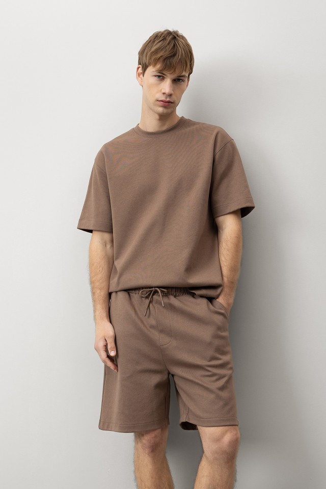 Brown Relaxed Fit T-shirt