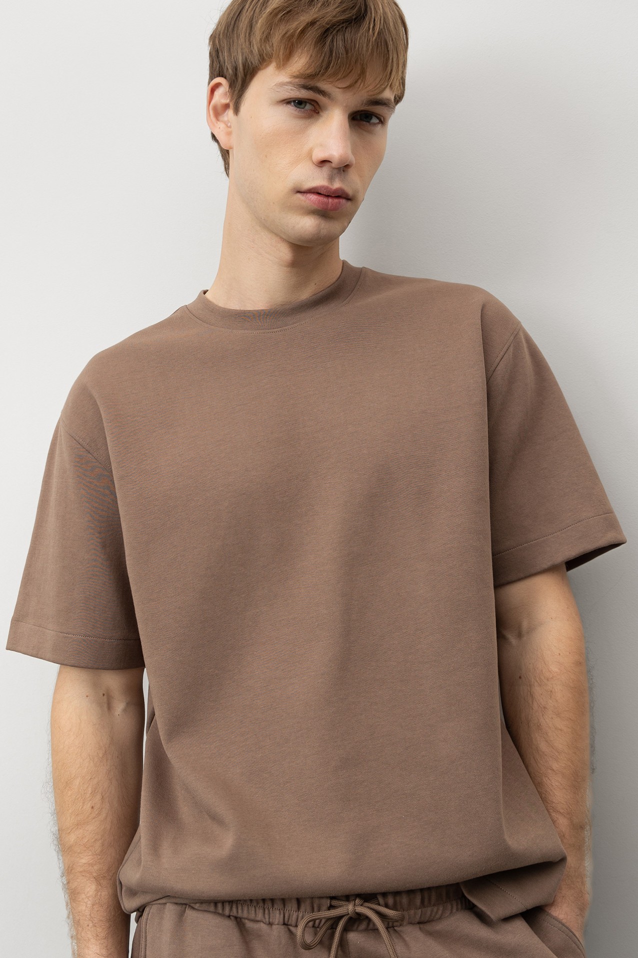 Brown Relaxed Fit T-shirt