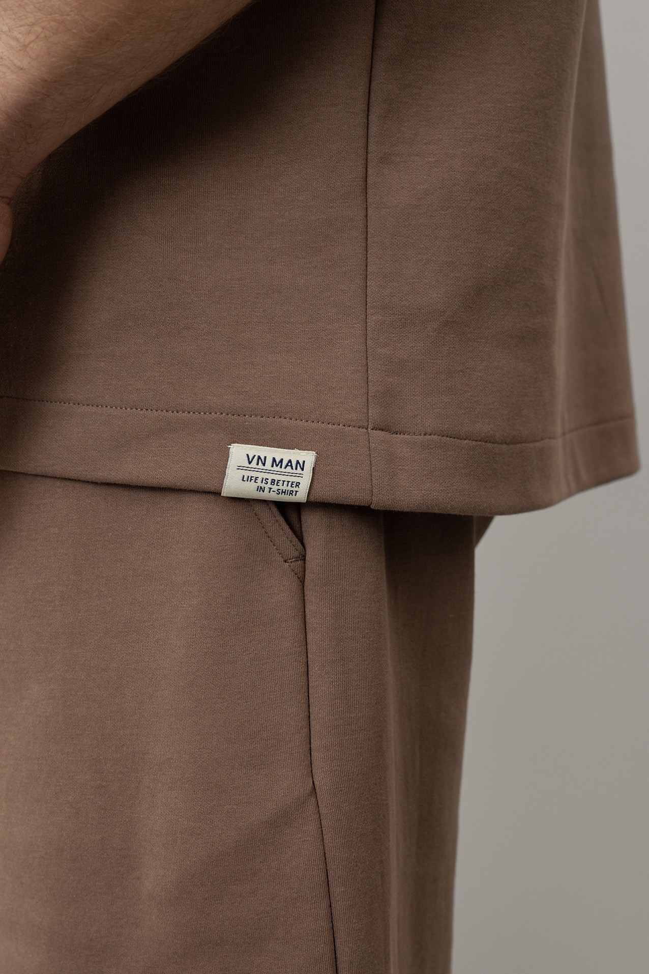 Brown Relaxed Fit T-shirt