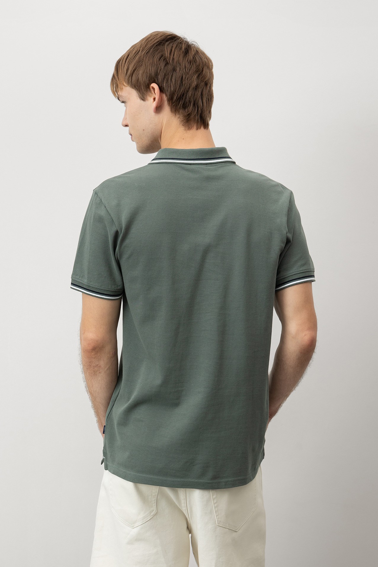 Green Regular Fit Polo