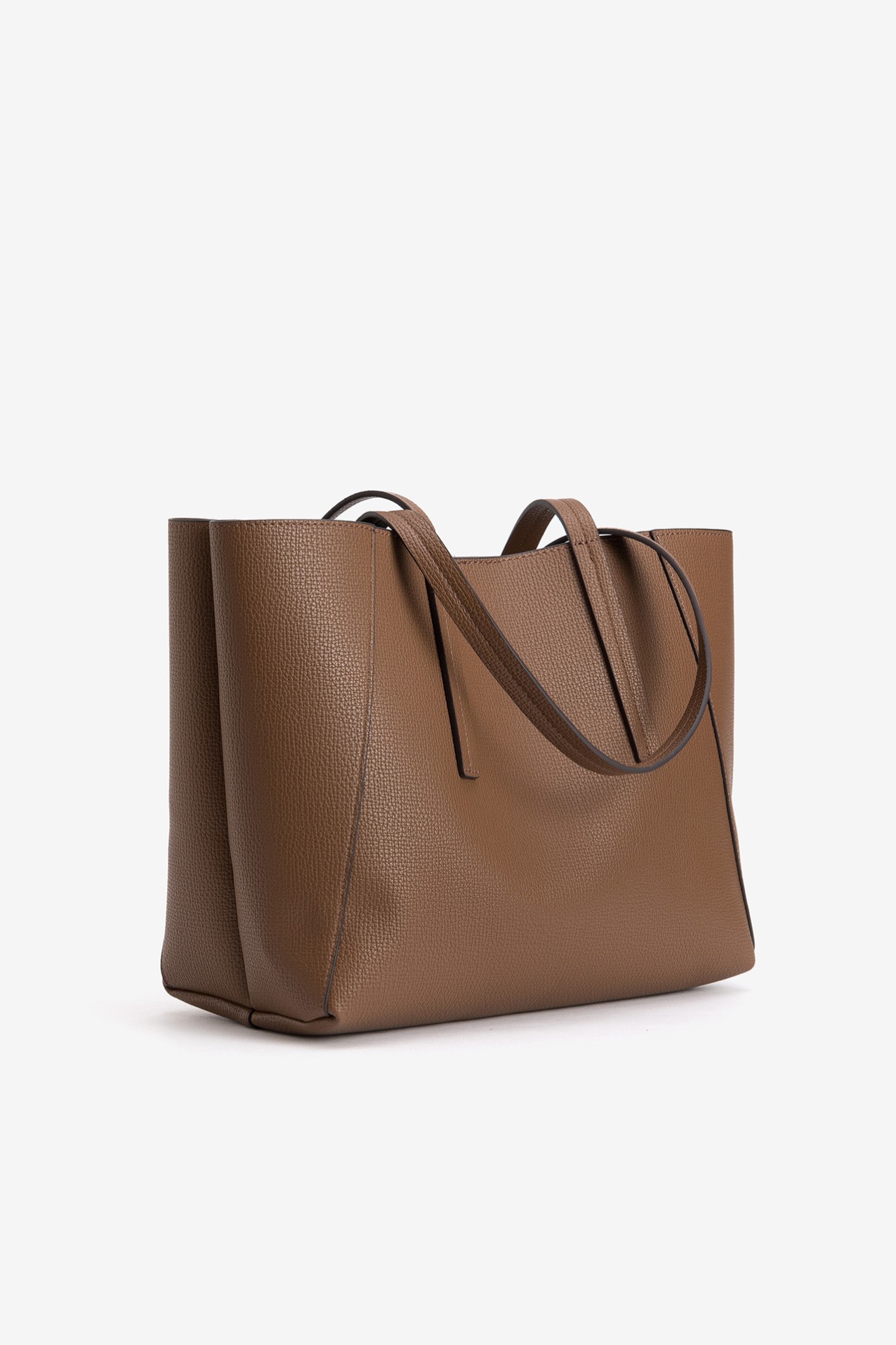 Large Textured Brown Tote
