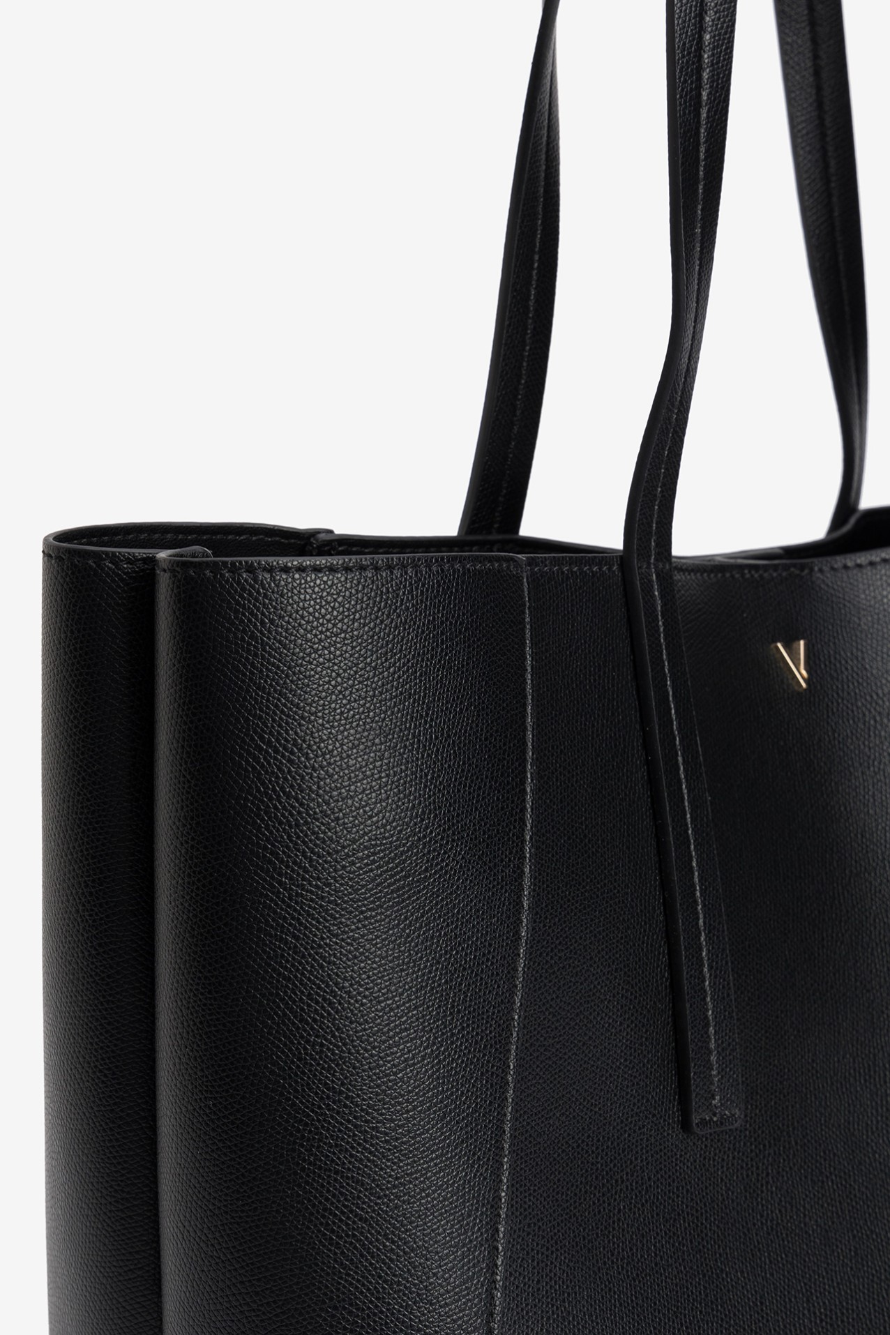 Black Wide Tote Bag