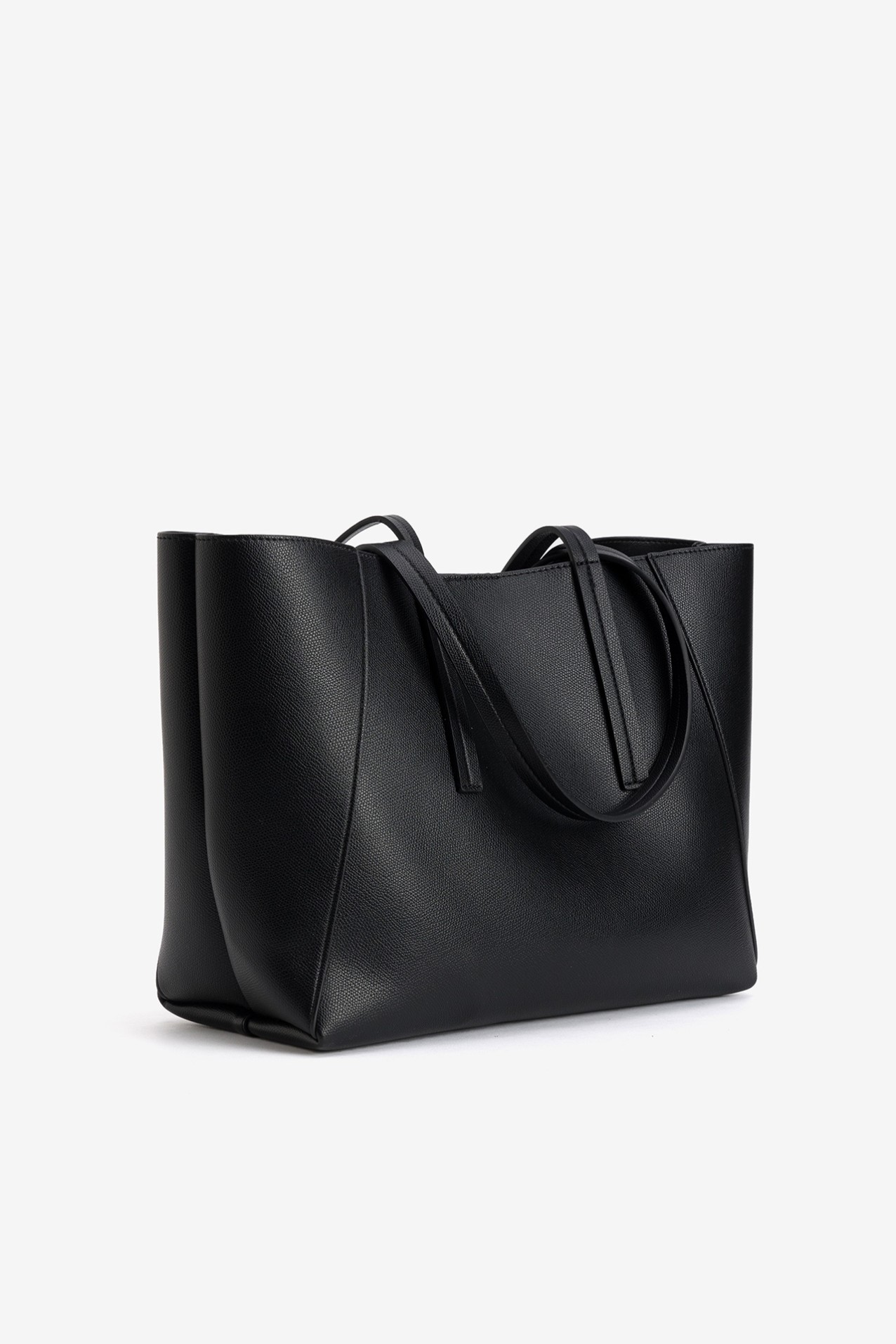 Black Wide Tote Bag