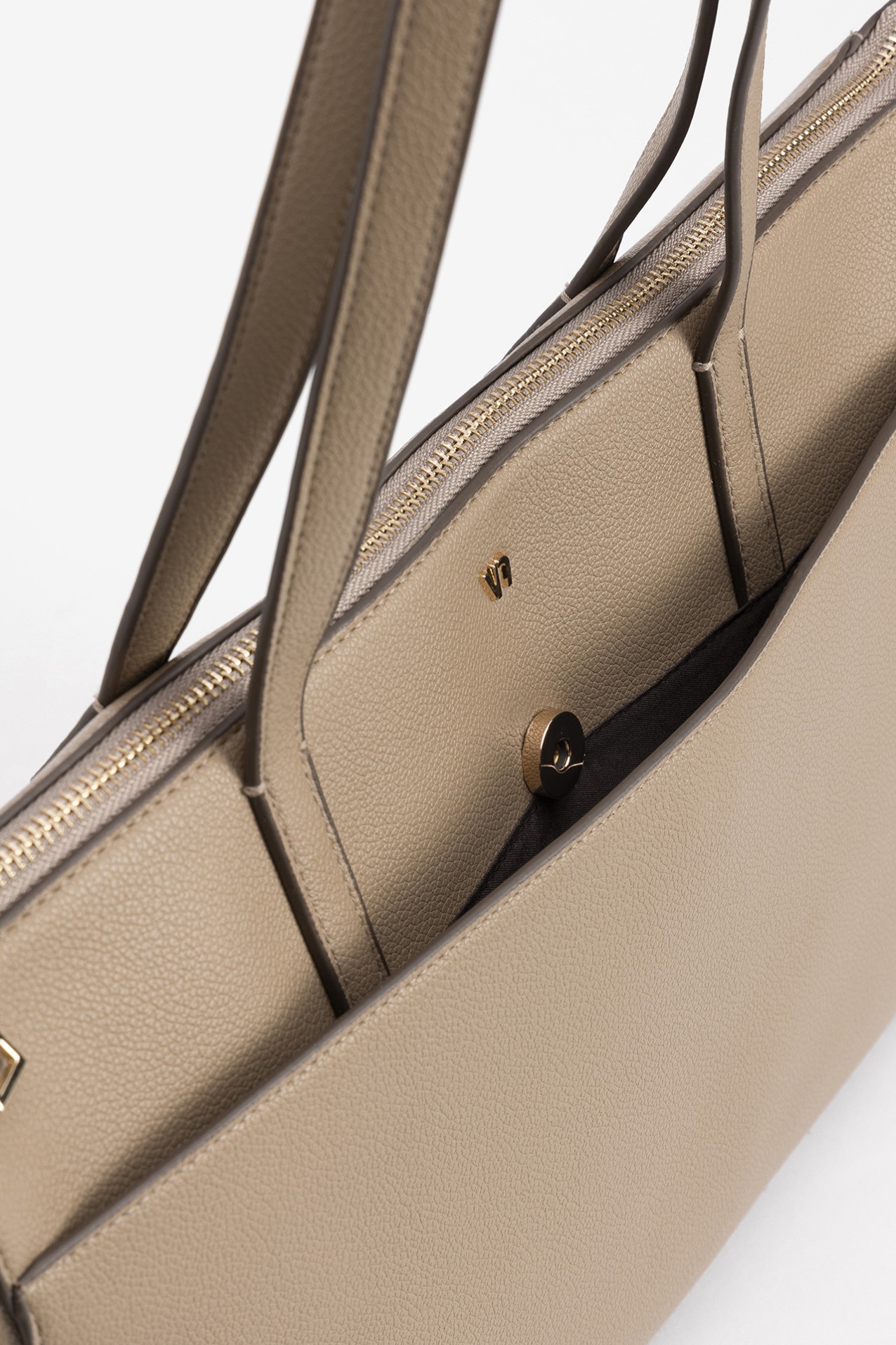 Medium-beige tote bag