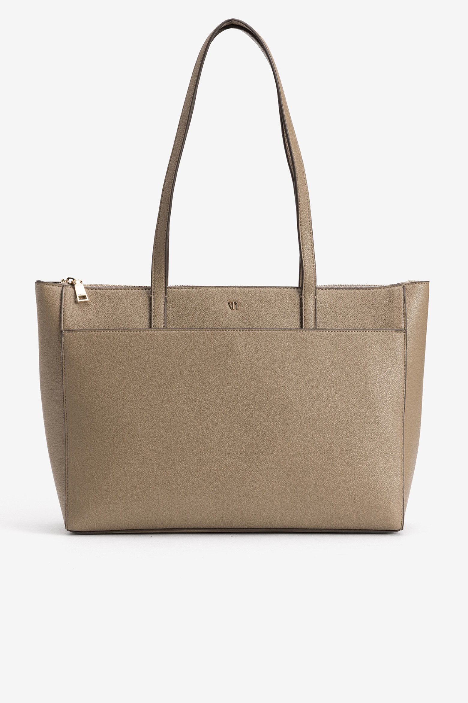 Medium-beige tote bag