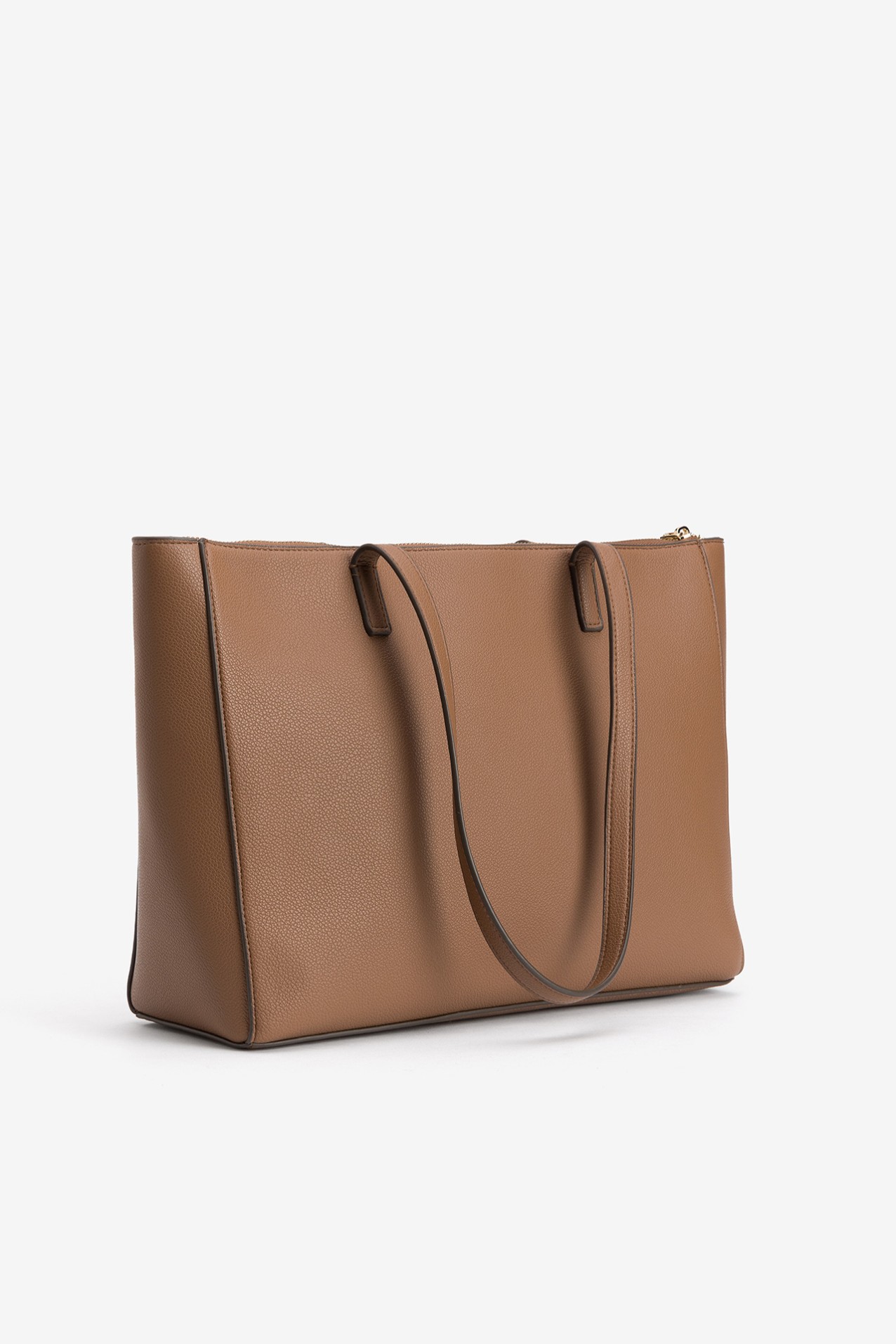 Brown Large Tote Bag