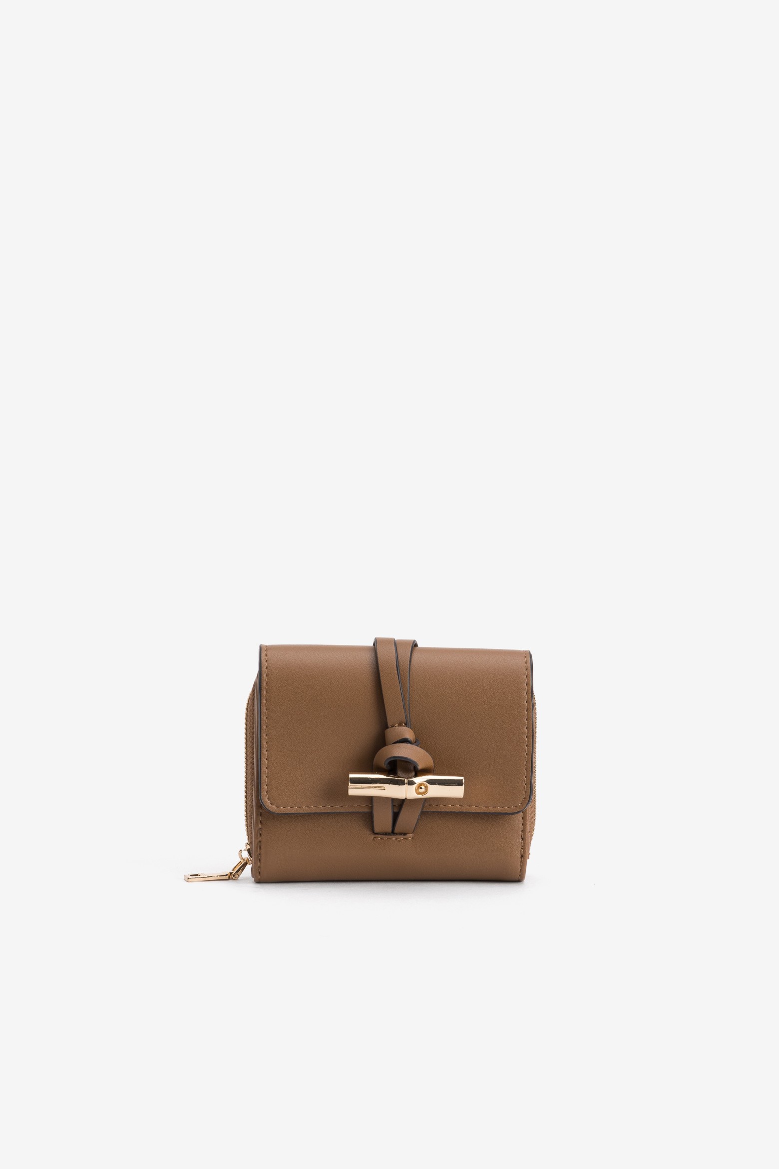 Brown Compact Wallet
