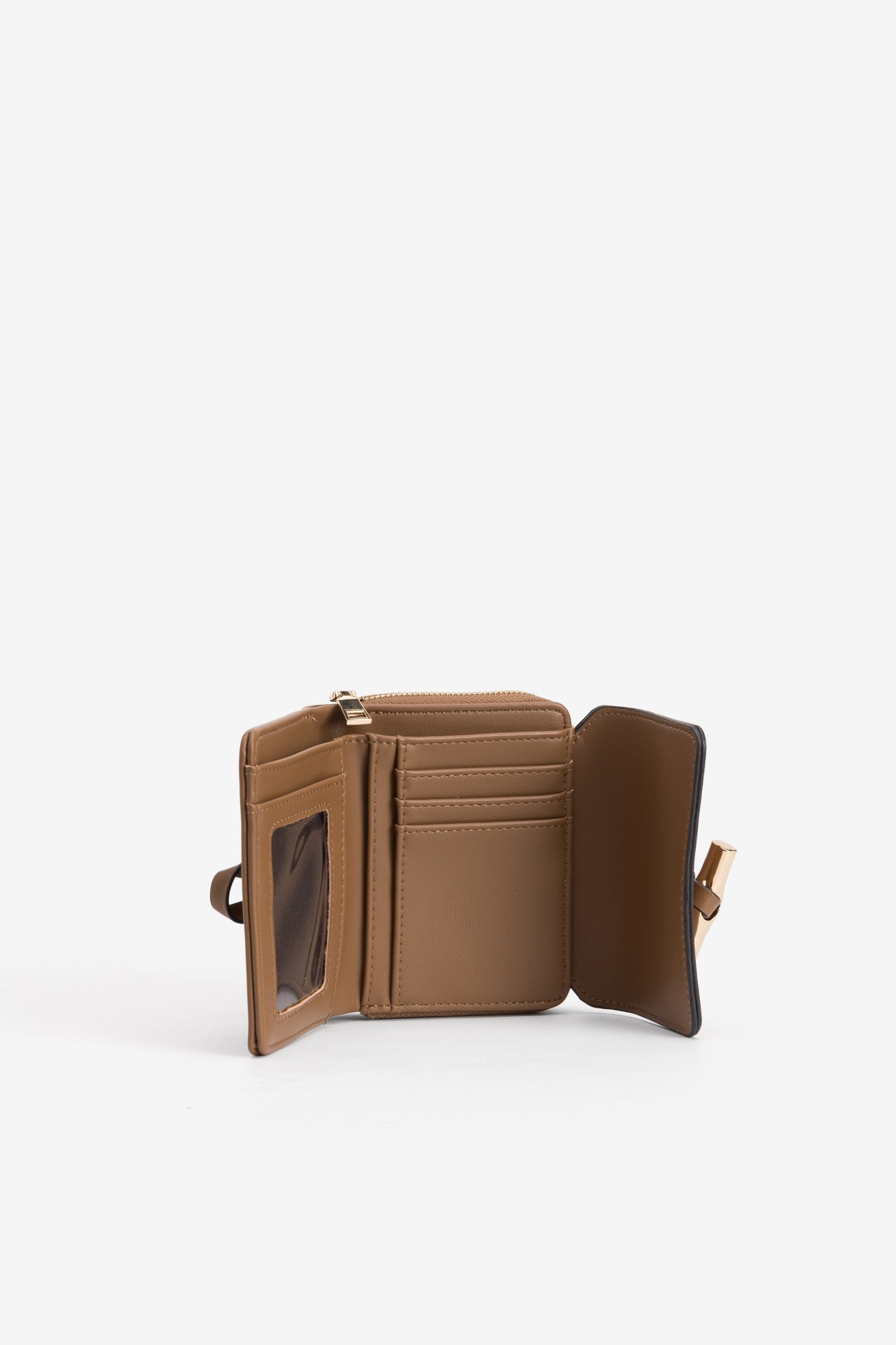 Brown Compact Wallet