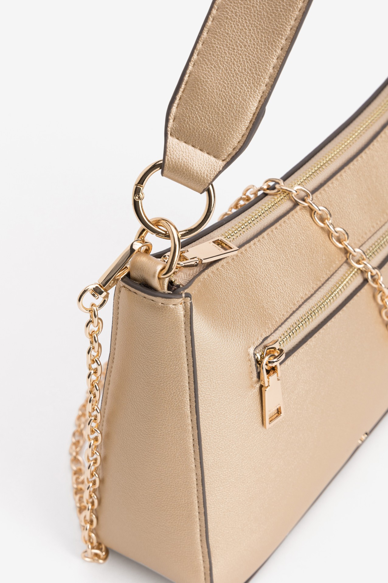 Gold Minimalist Shoulder Wallet