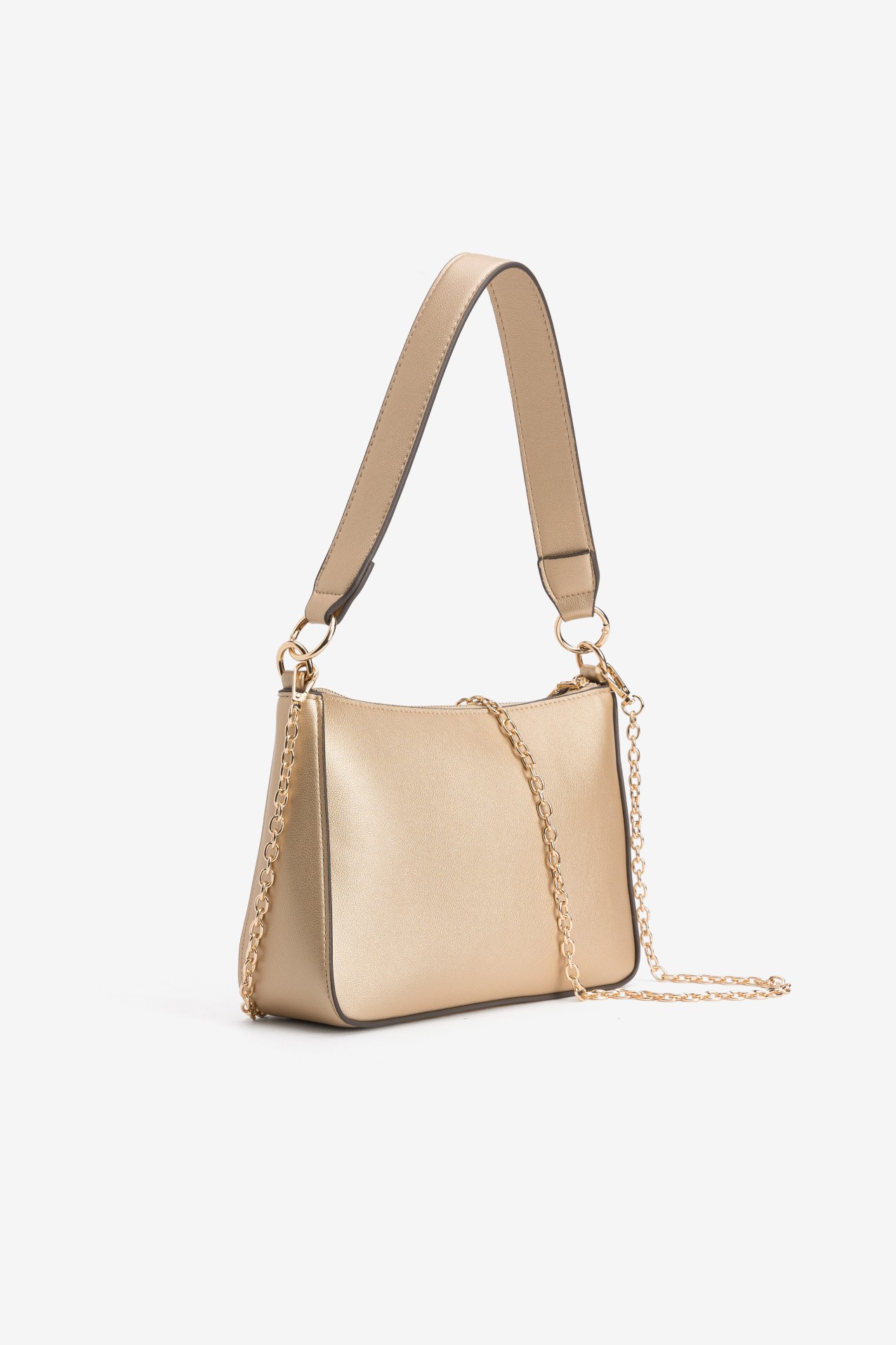 Gold Minimalist Shoulder Wallet
