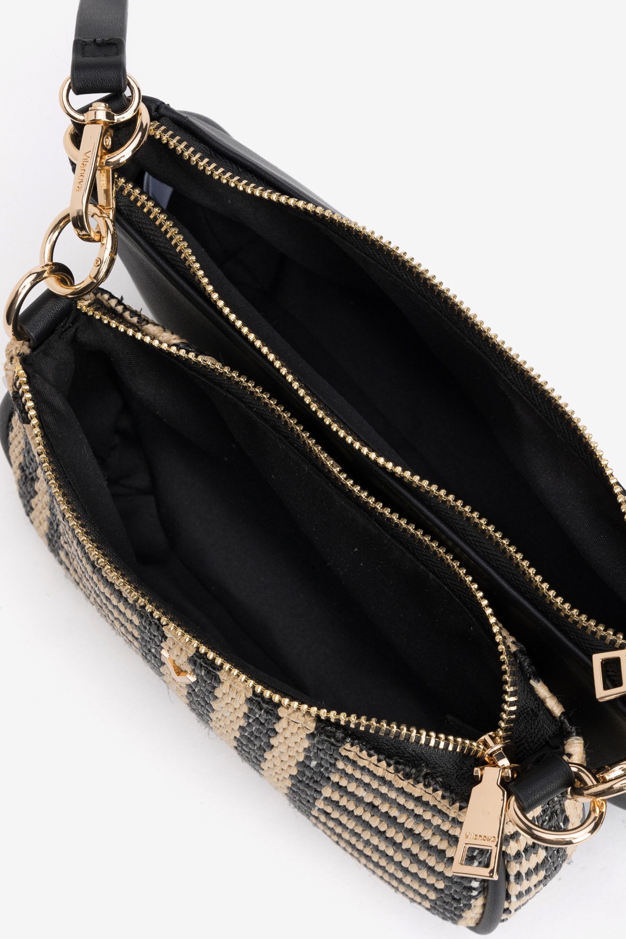Black Wallet Crossbody Duo