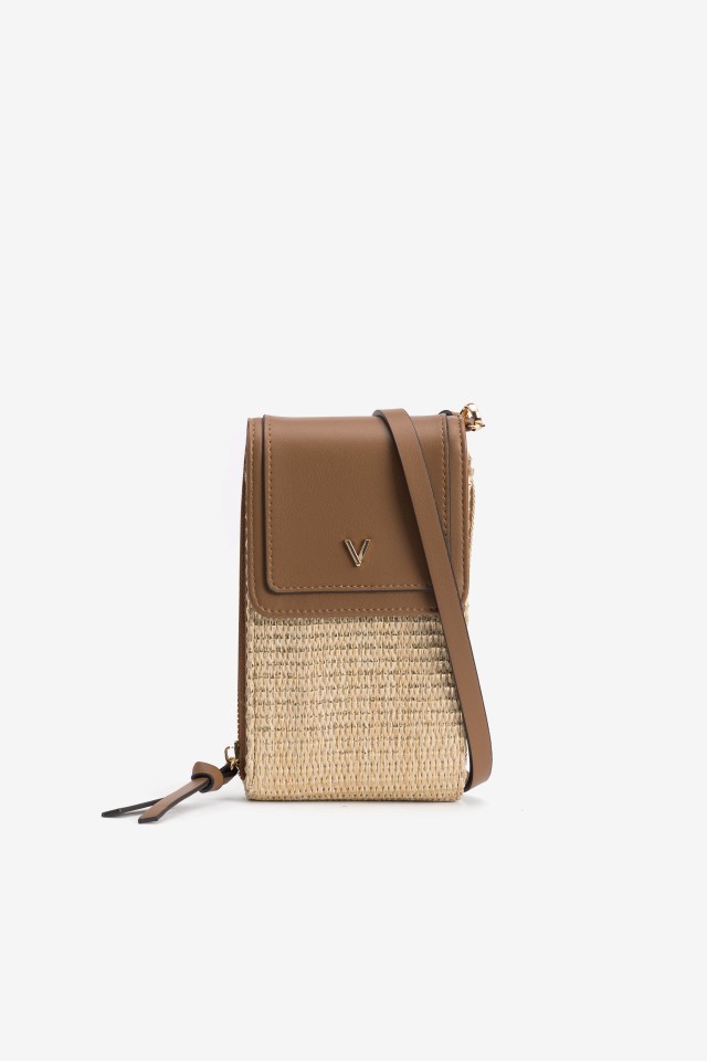 Bolsa para telem�vel efeito palha