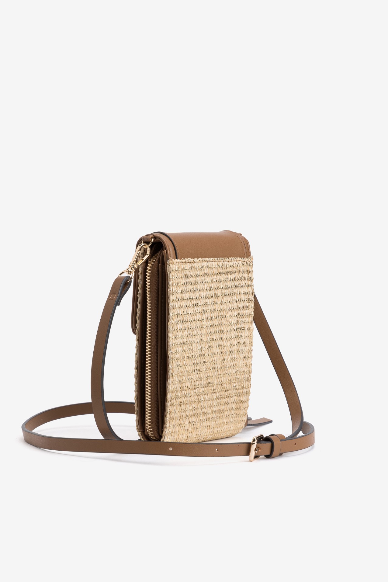 Bolsa para telem�vel efeito palha