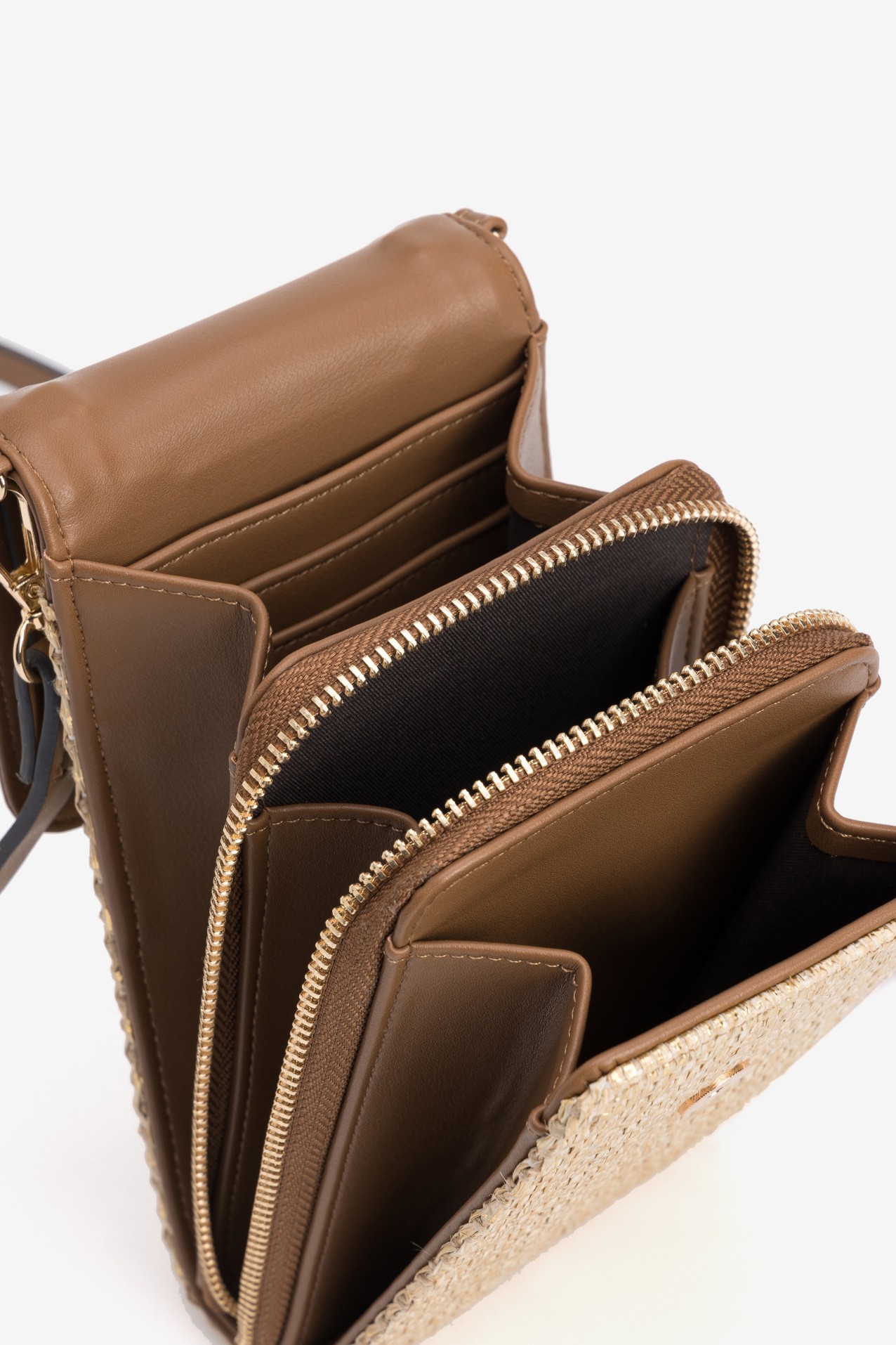 Bolsa para telem�vel efeito palha