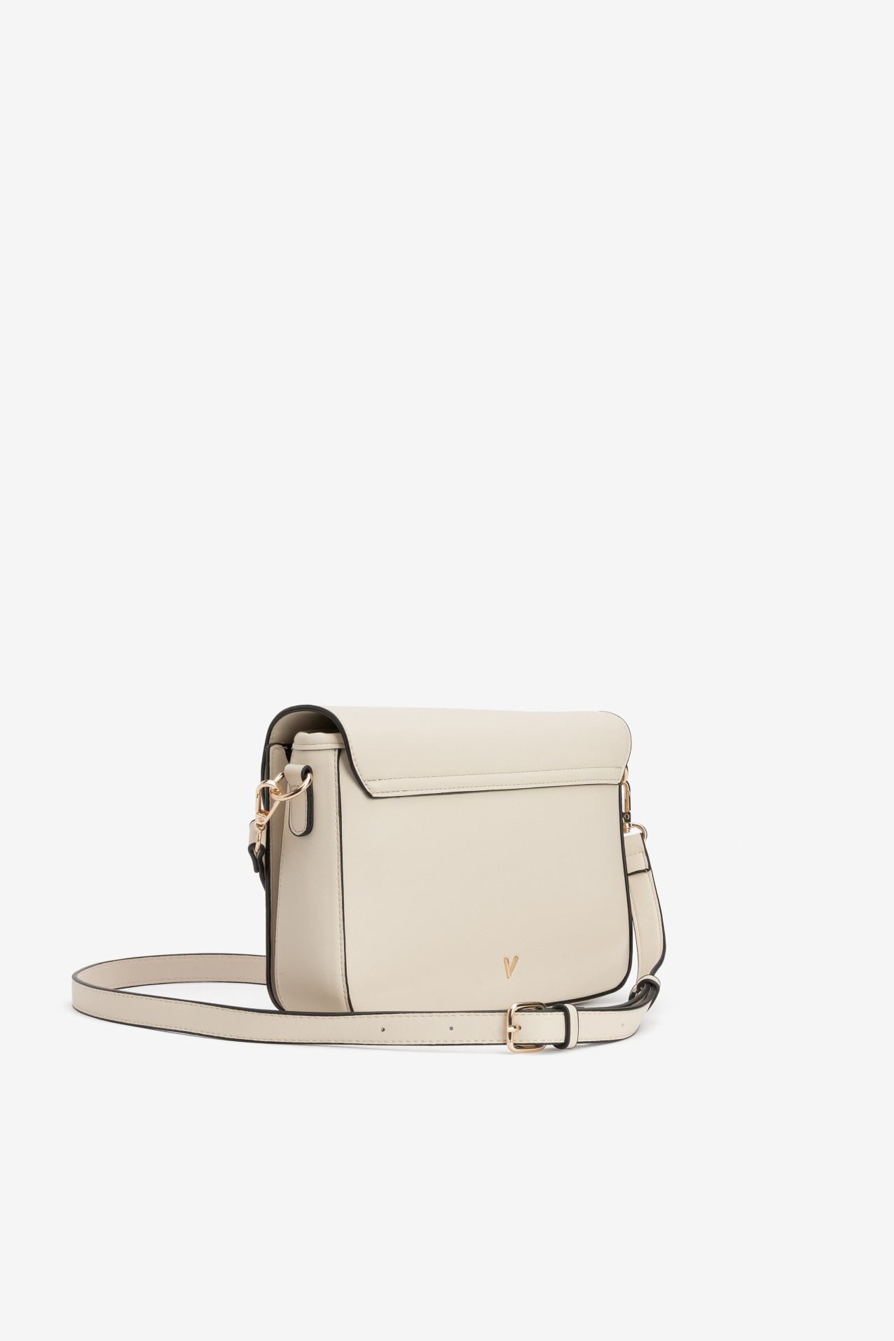 Cartera beige textura palhinha