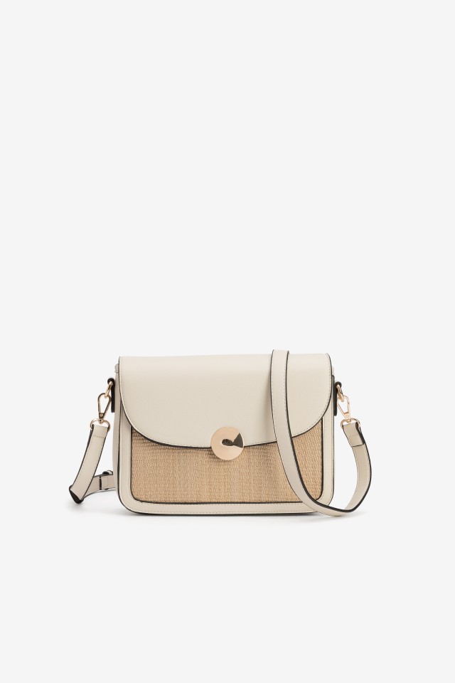 Beige Minimalist Texture Wallet
