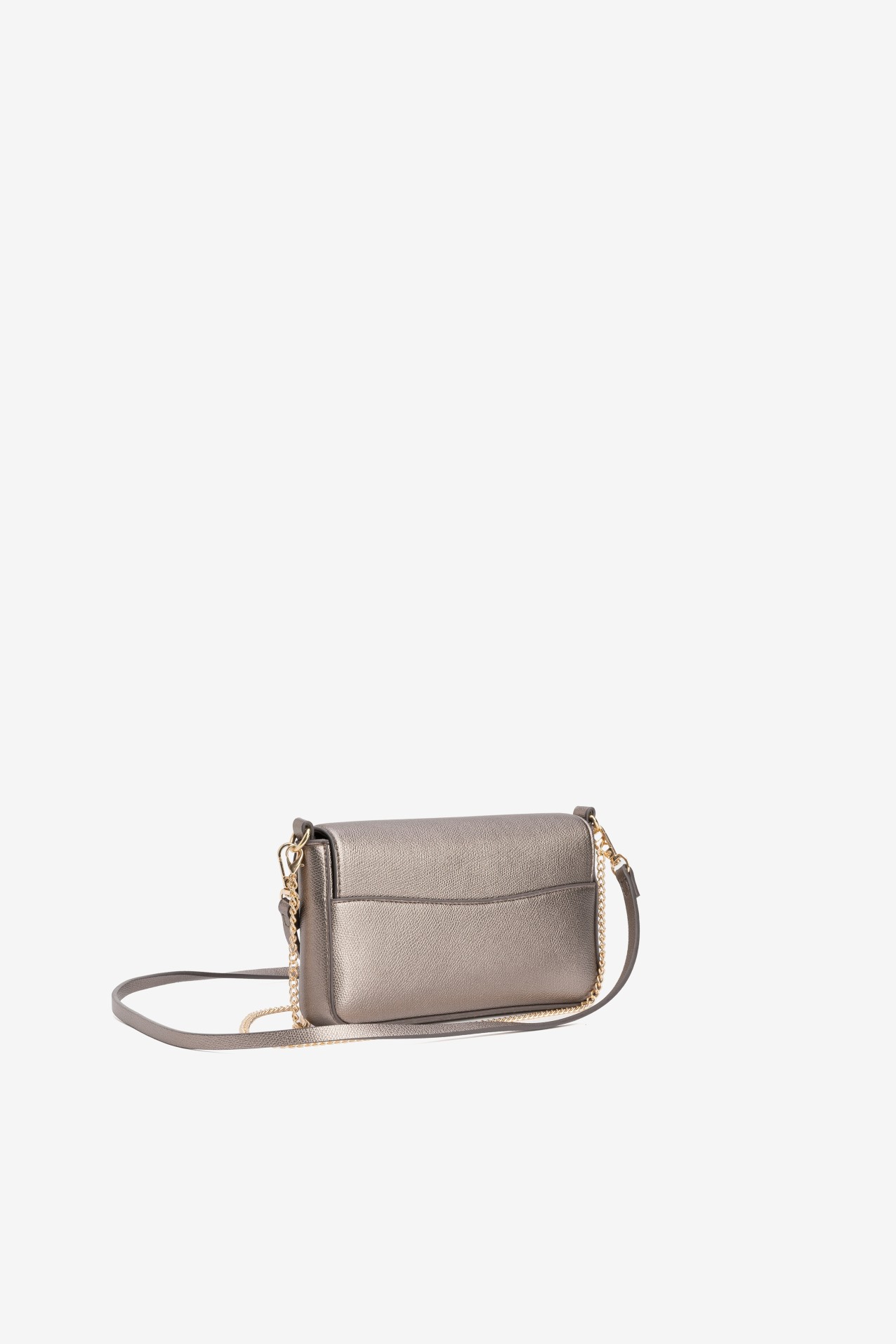 Silver Mini Wallet Bag