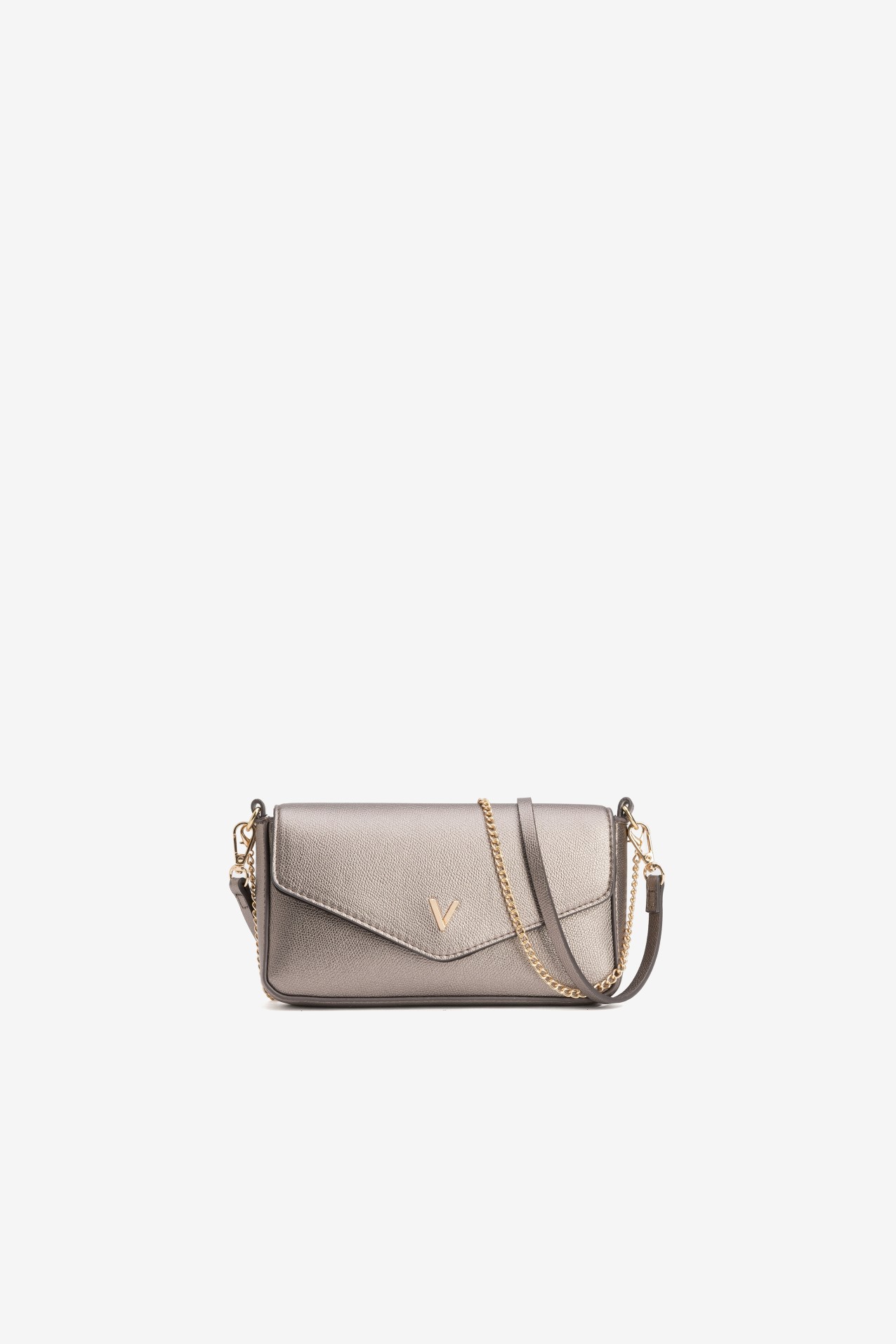 Silver Mini Wallet Bag