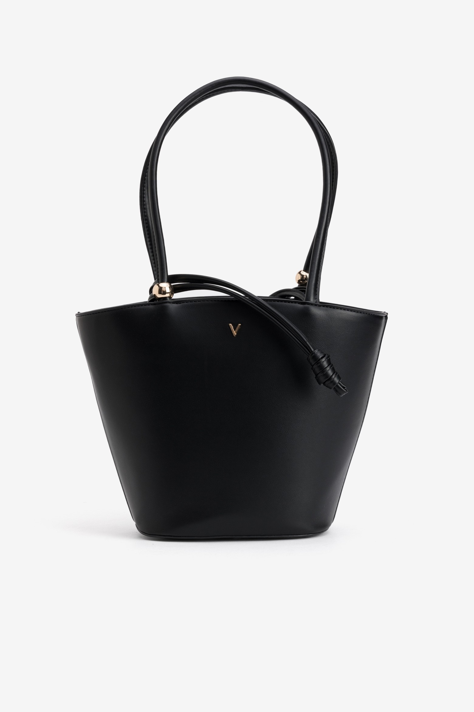 Black Bucket Shape Bag