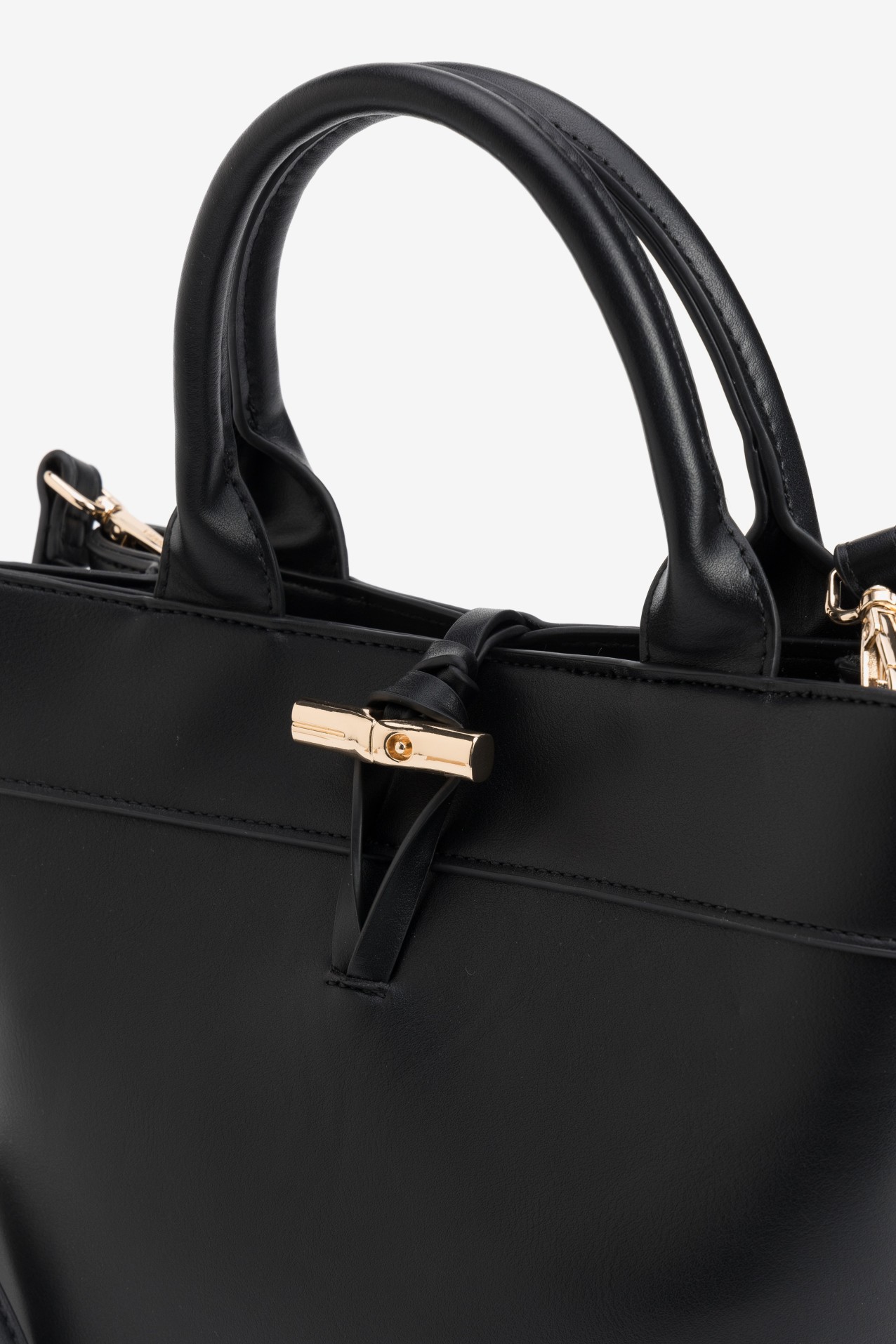 Black Minimalist Handbag