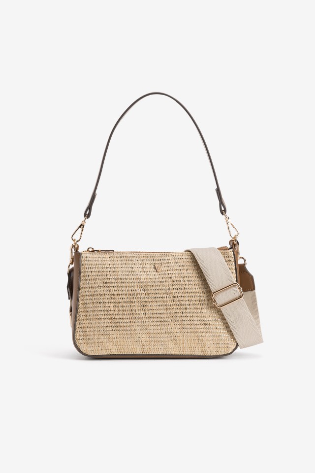Golden Mini Shoulder Wallet