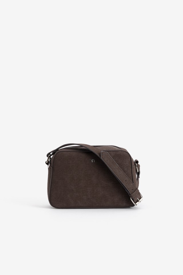 Brown Minimalist Crossbody Bag