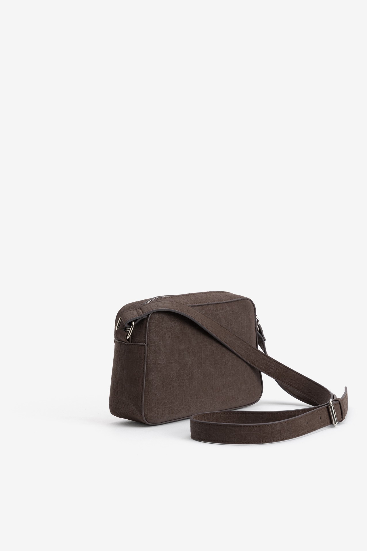 Brown Minimalist Crossbody Bag