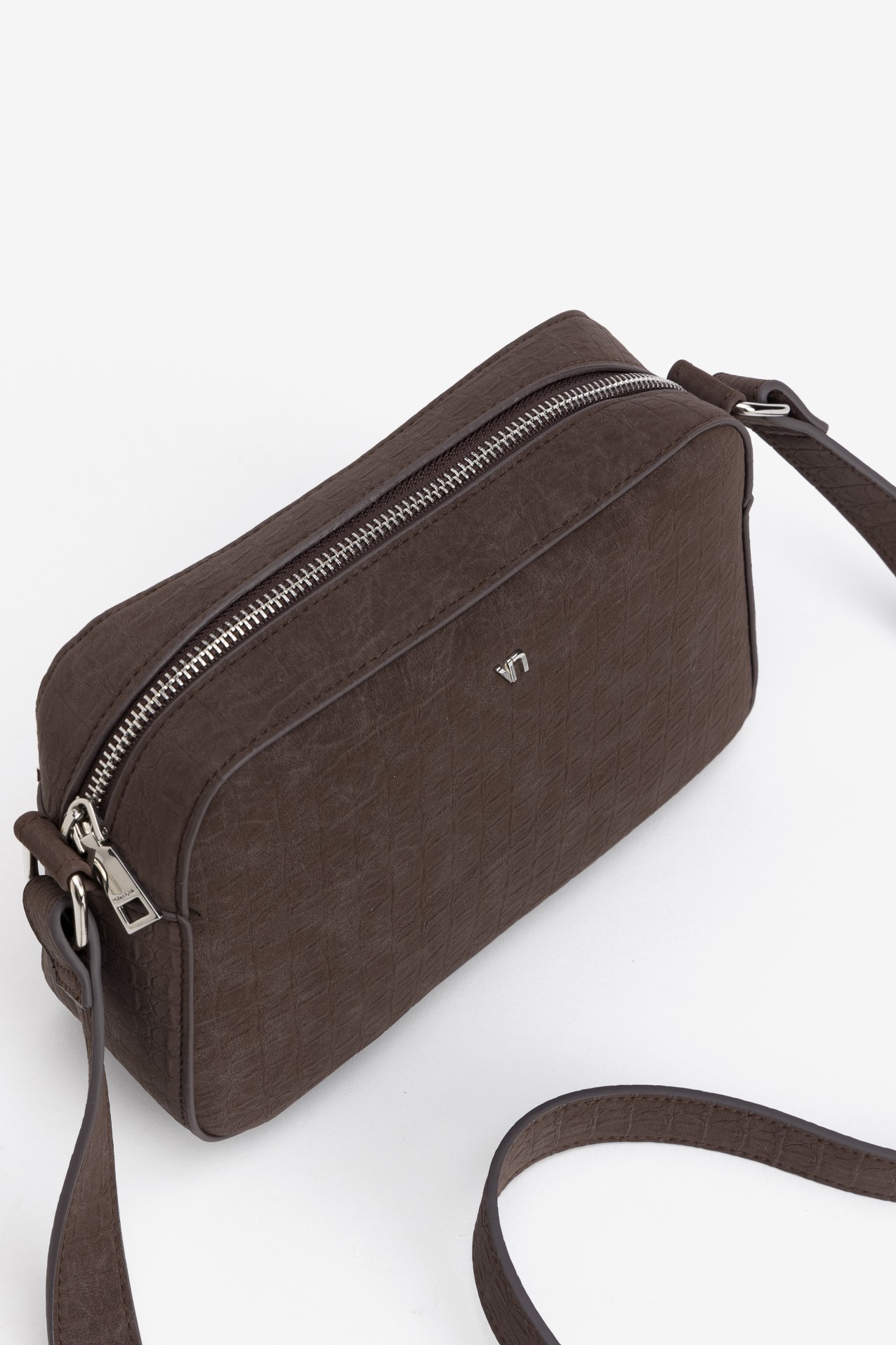 Brown Minimalist Crossbody Bag