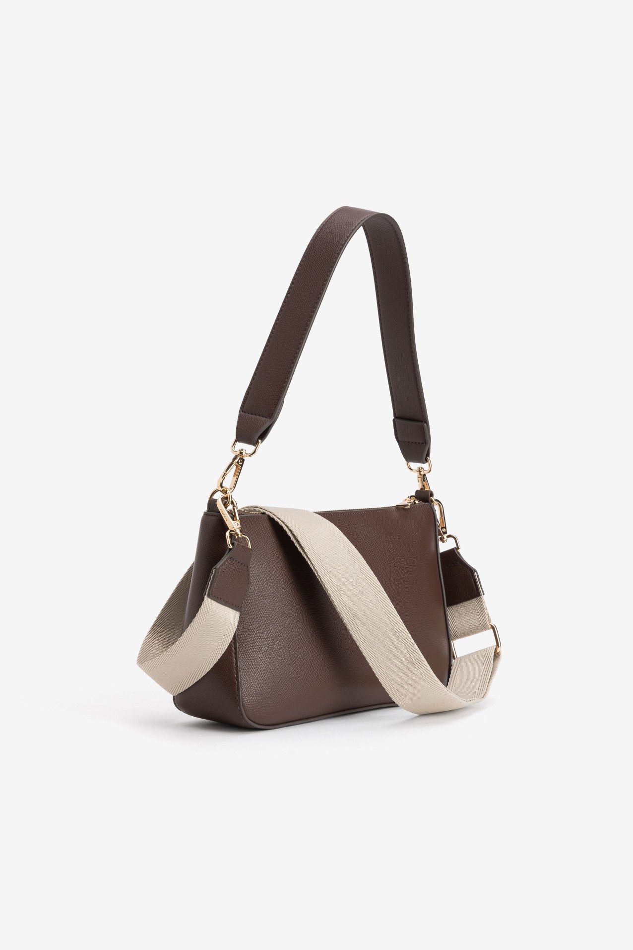 Brown Minimalist Crossbody Bag